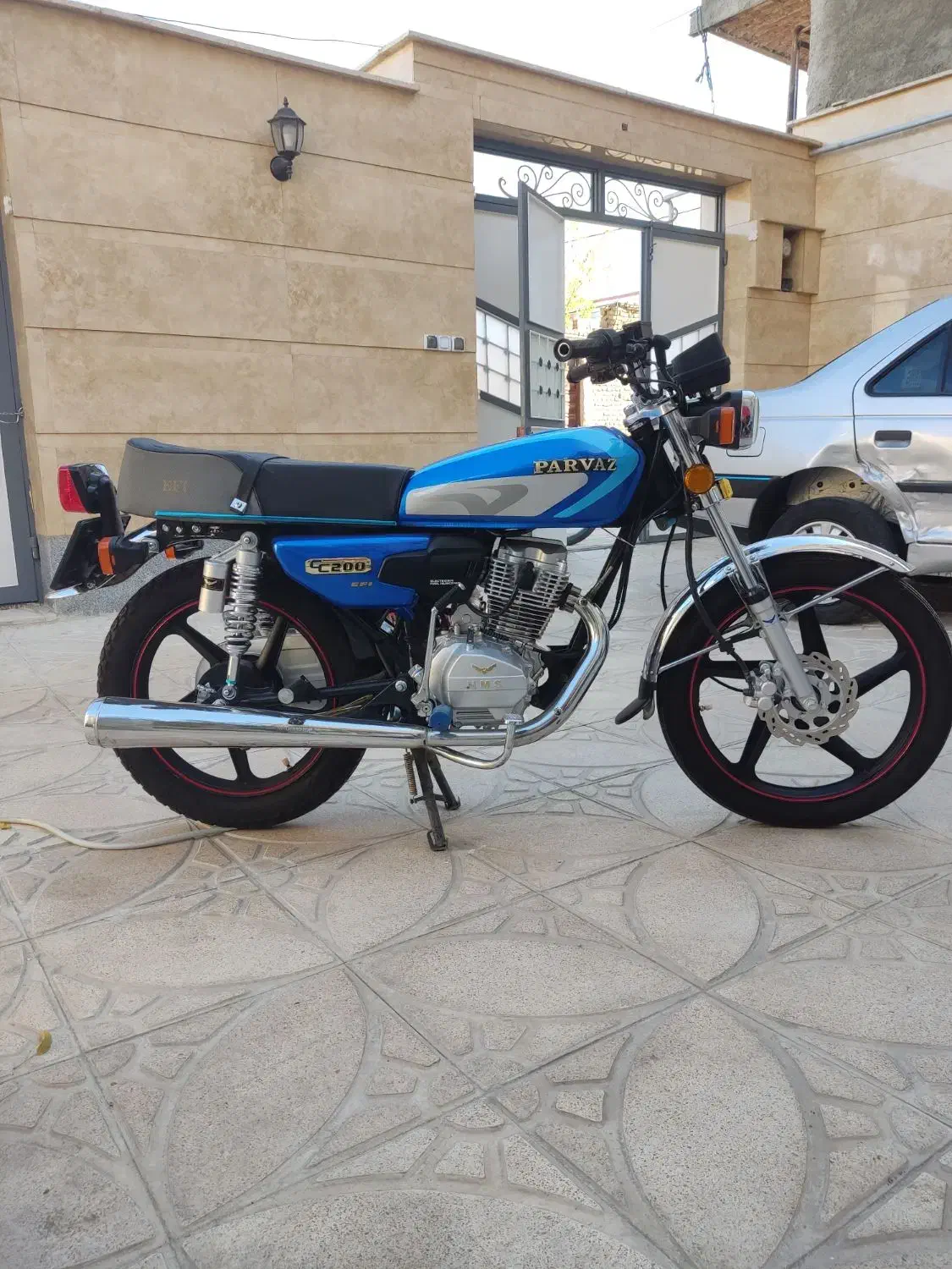 موتور پرواز خشک|موتورسیکلت|اهر, |دیوار