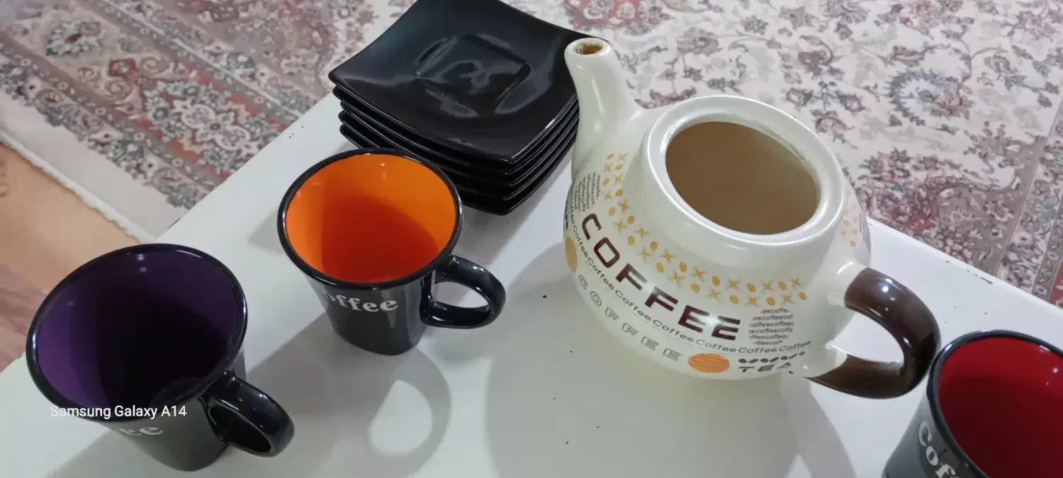 قوری و کوپ کافه|قوری، کتری، قهوه‌ساز دستی|دورود, |دیوار