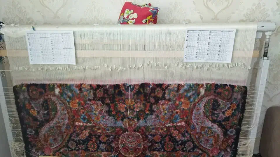 فرش دستباف ترکی|فرش|علی‌آباد کتول, |دیوار