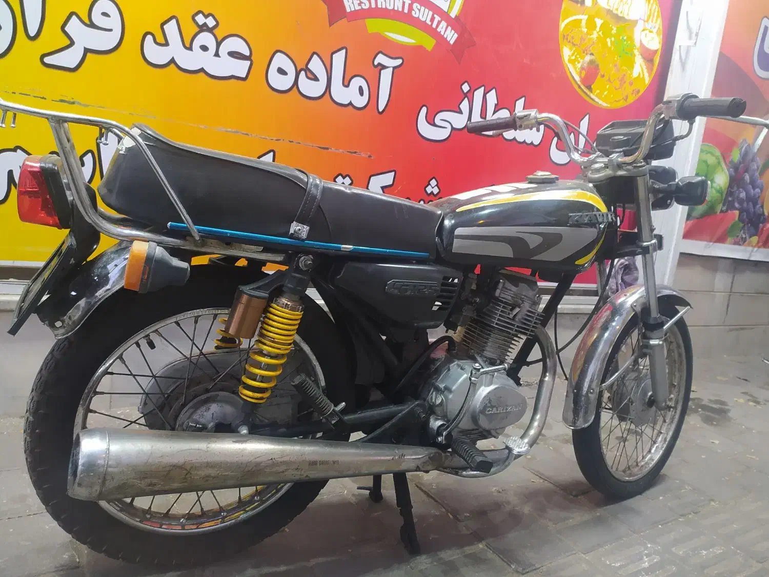 هندا 125مزایده ای|موتورسیکلت|خاوران, |دیوار