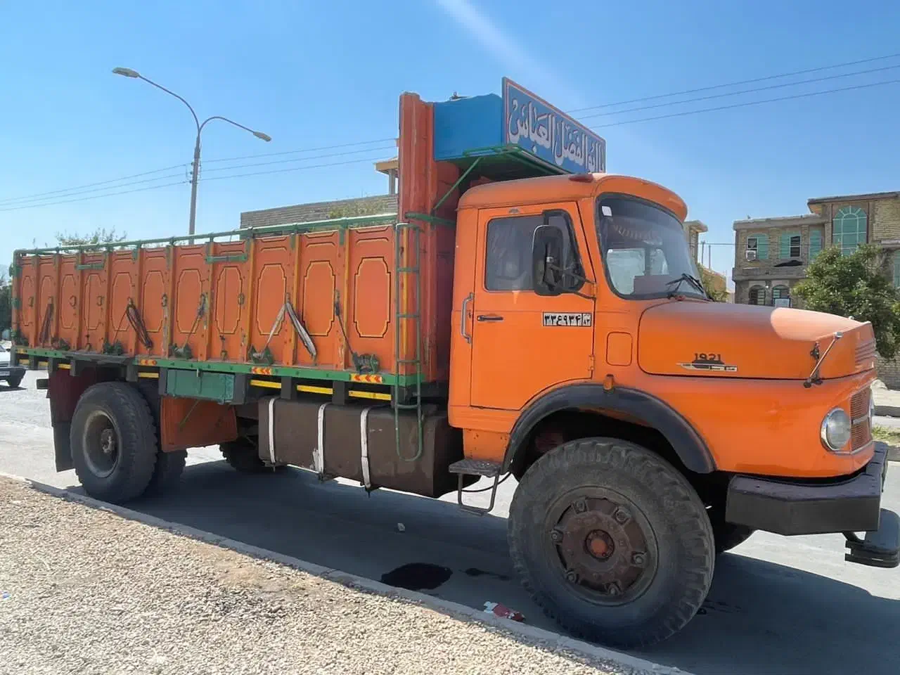 بنز تک باری مدل۵۷|خودرو سنگین|شیراز, فضلآباد|دیوار