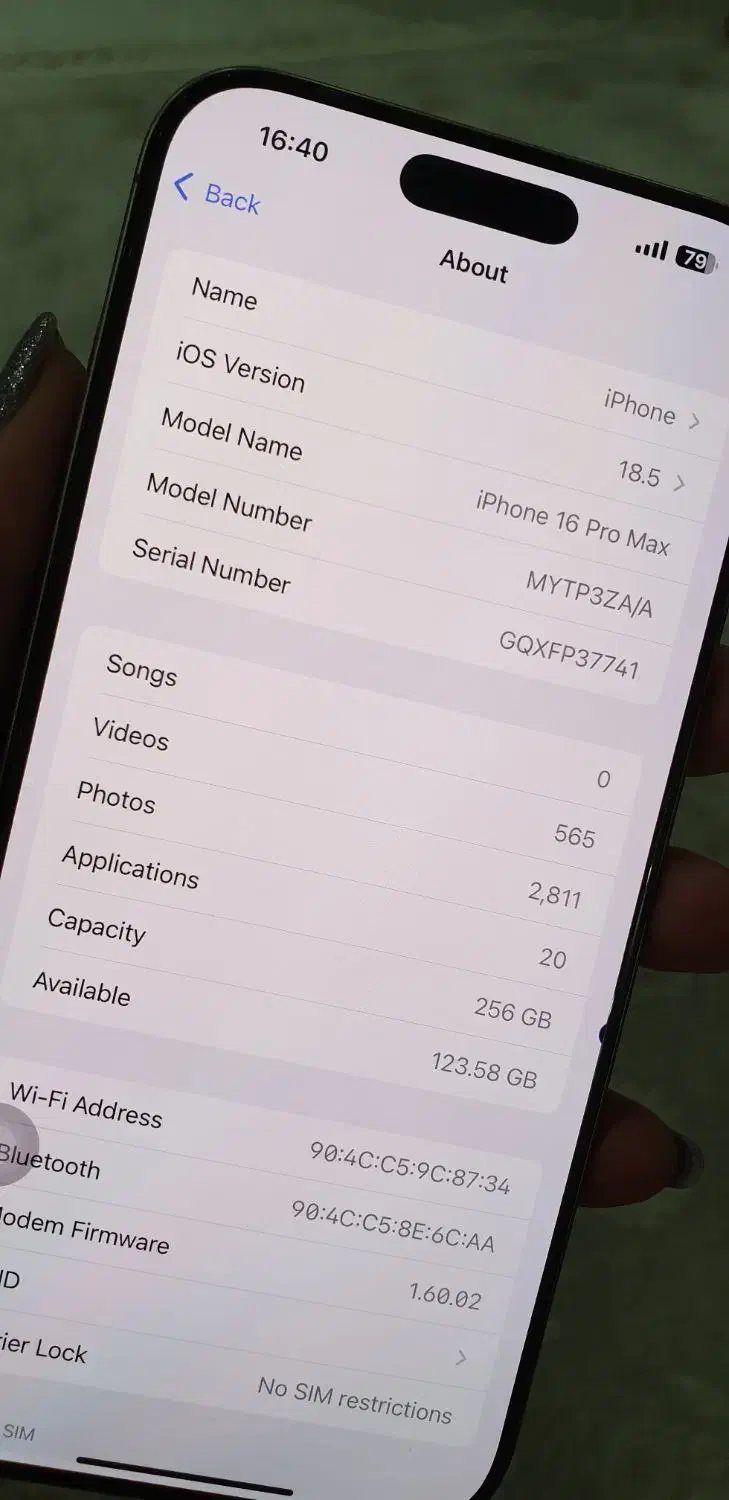 آیفون ۱۶ پرومکس دیزرت|موبایل|دماوند, دماوند|دیوار