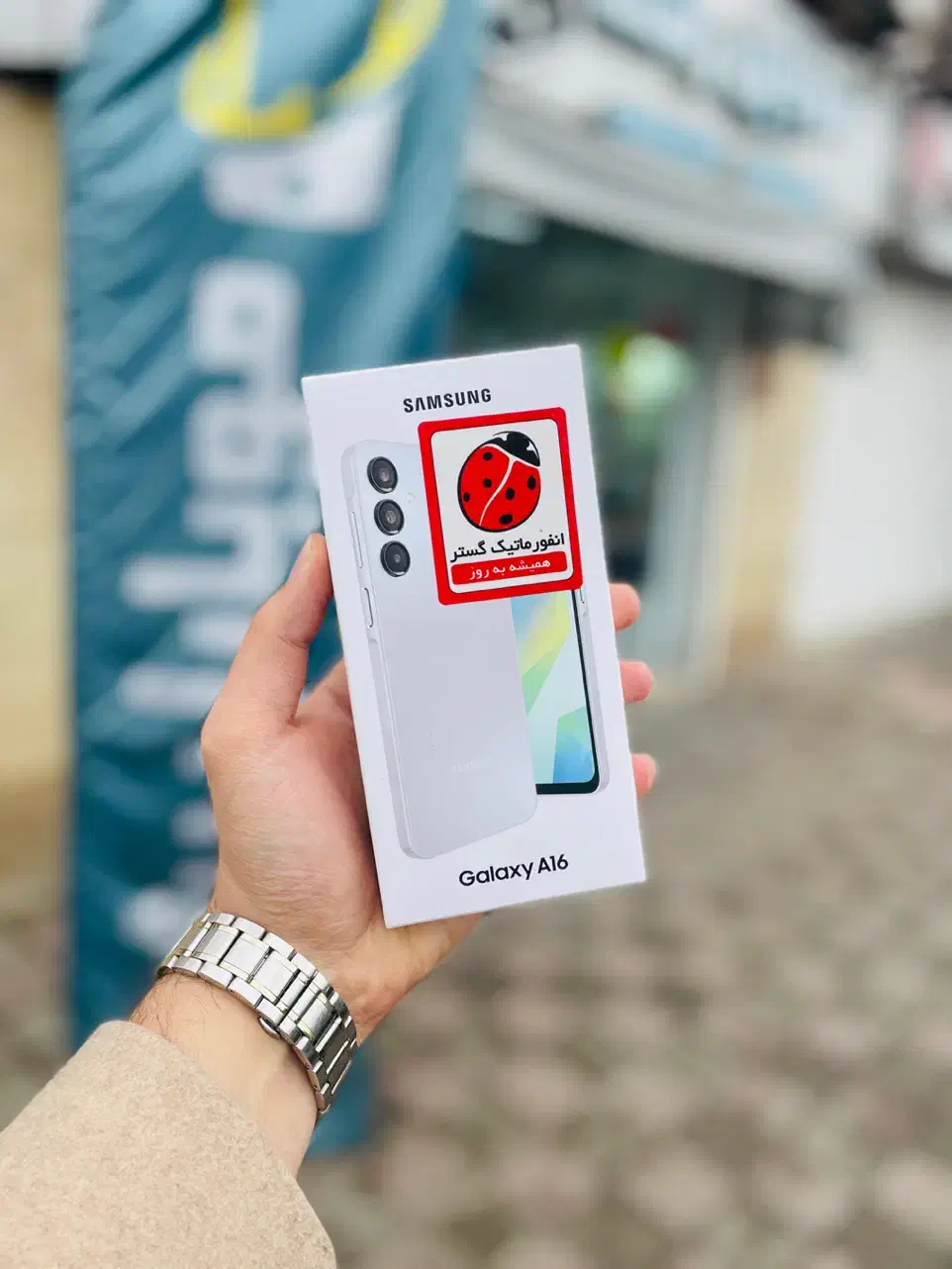 سامسونگ A16 حافظه ۱۲۸ گیگ رام۶|موبایل|رشت, دیلمان|دیوار