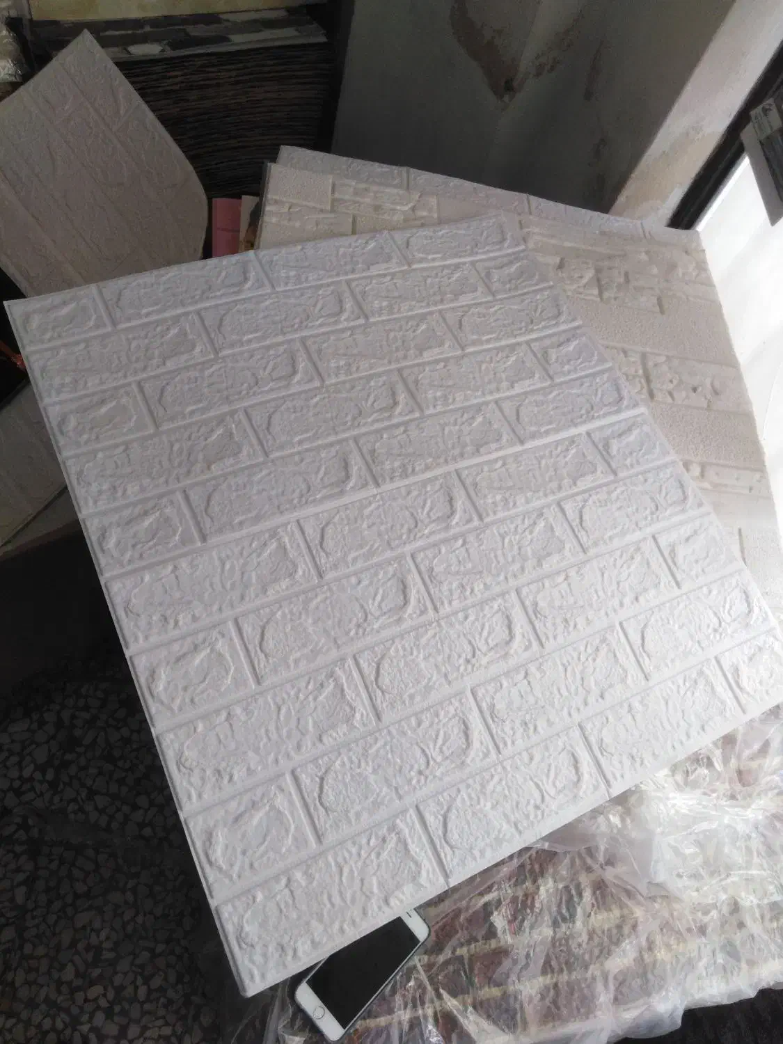 دیوارپوش / کاغذ دیواری فومی چسبی / برچسب|مصالح و تجهیزات ساختمان|رشت, کوی حسینی|دیوار