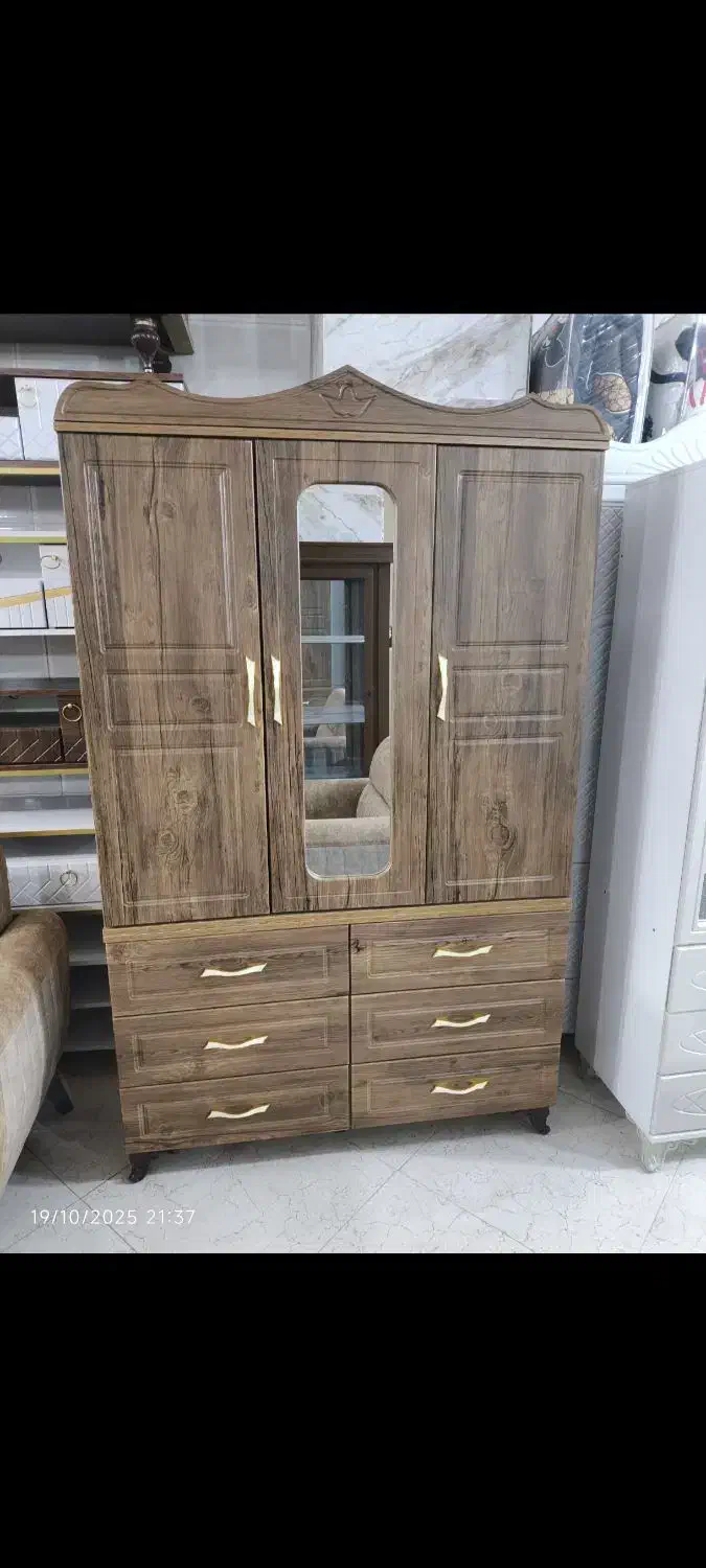 کمد دوتیکه عرض ۱۲۰|جاکفشی، کمد، دراور|پرند, فاز ۱|دیوار