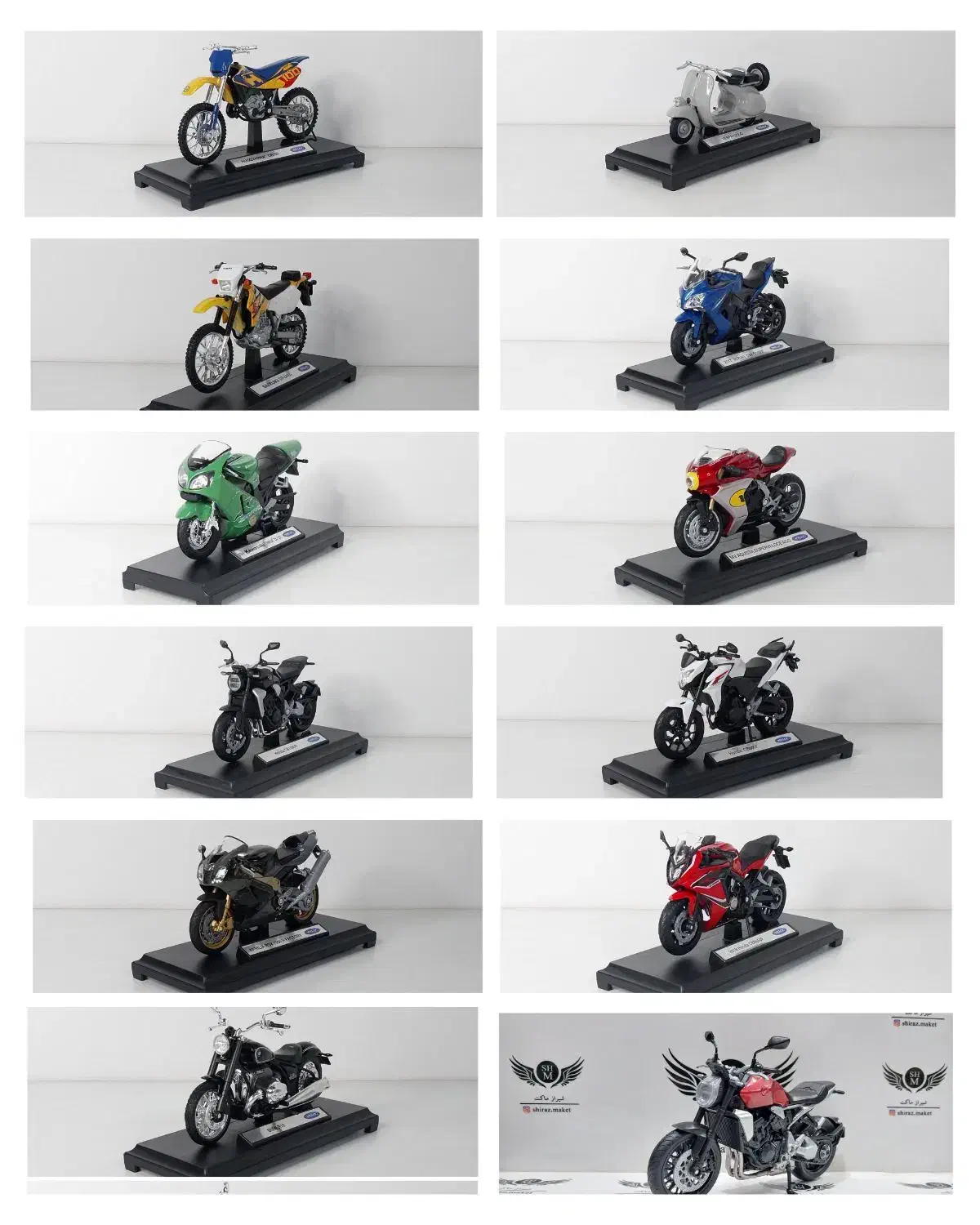 انوع ماشین های فلزی ماکت ماشین ماکت موتور|کلکسیون و سرگرمی|تهران, شیخ هادی|دیوار