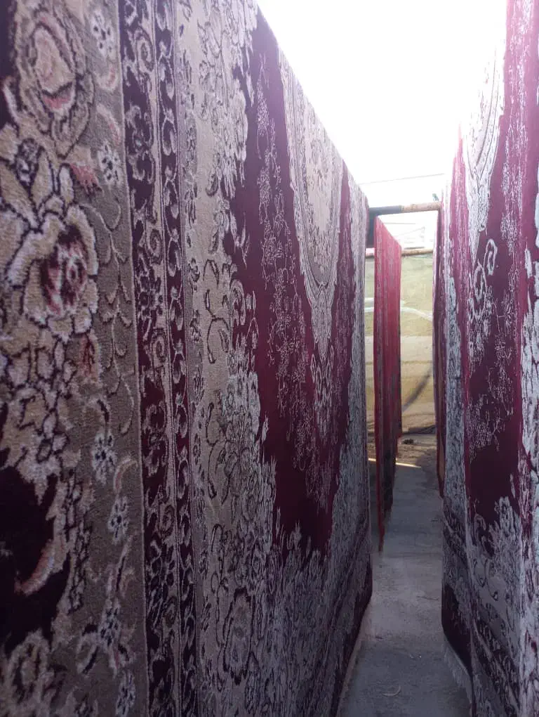 فرش ۱۲متری در حد نو|فرش|آبدانان, |دیوار