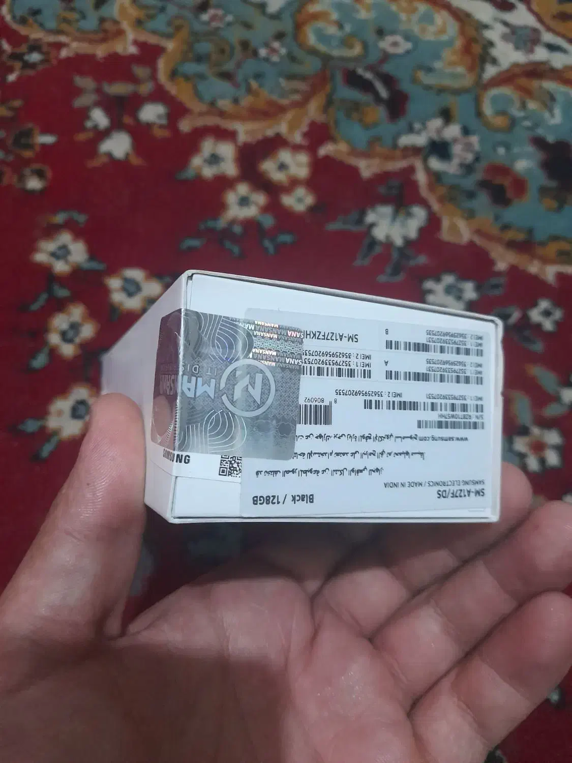 گوشی سامسونگ A12 رم ۴ حافظه ۱۲۸ پلمپ|موبایل|سیرجان, |دیوار