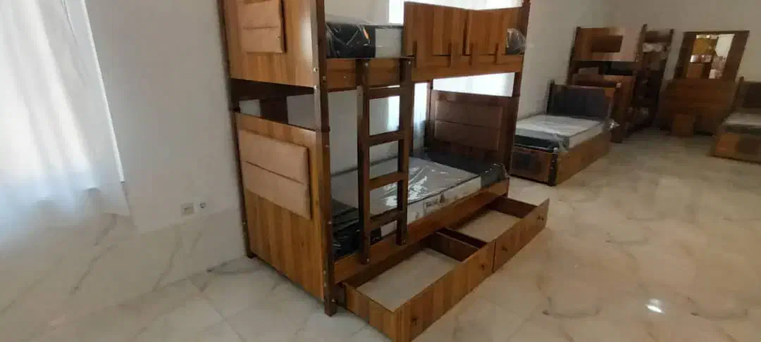 تخت دو طبقه ویکنفره و دو نفره|تخت و سرویس خواب|صوفیان, |دیوار