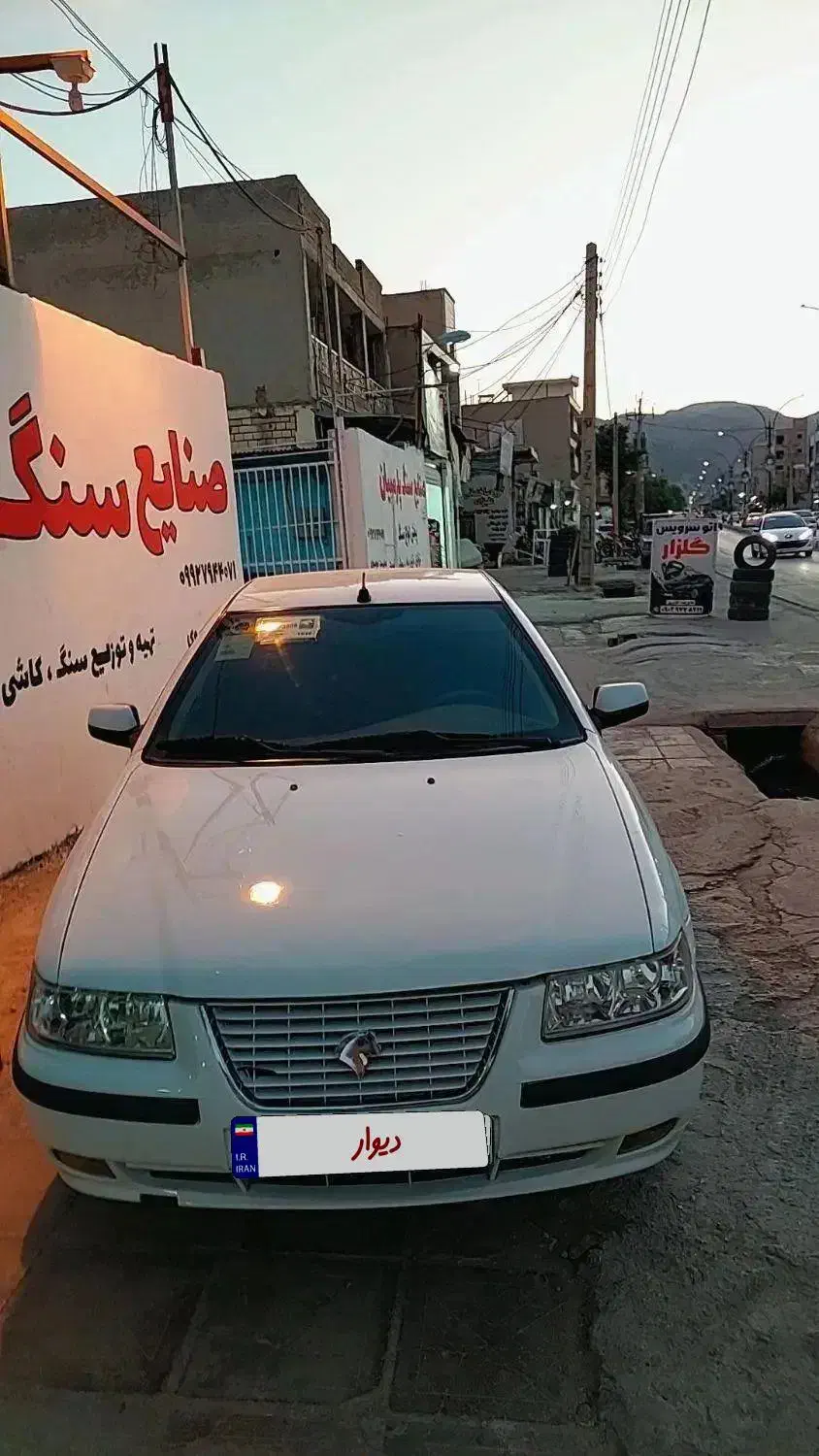 سمند ال ایکس ef7دوگانه فابریک پایه گازسوز مدل ۹۶|خودرو سواری و وانت|ایذه, |دیوار