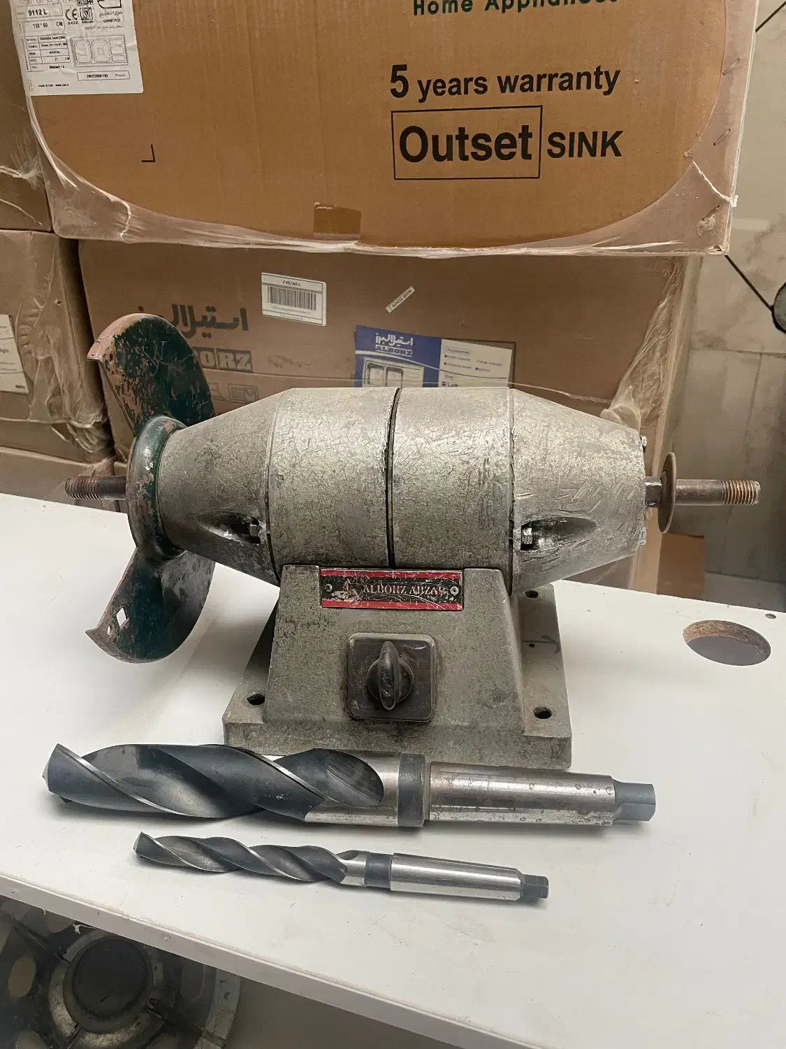 سنگ رو میزی + مته دریل رادیال|ابزارآلات|تهران, نیروی هوایی (پیروزی)|دیوار