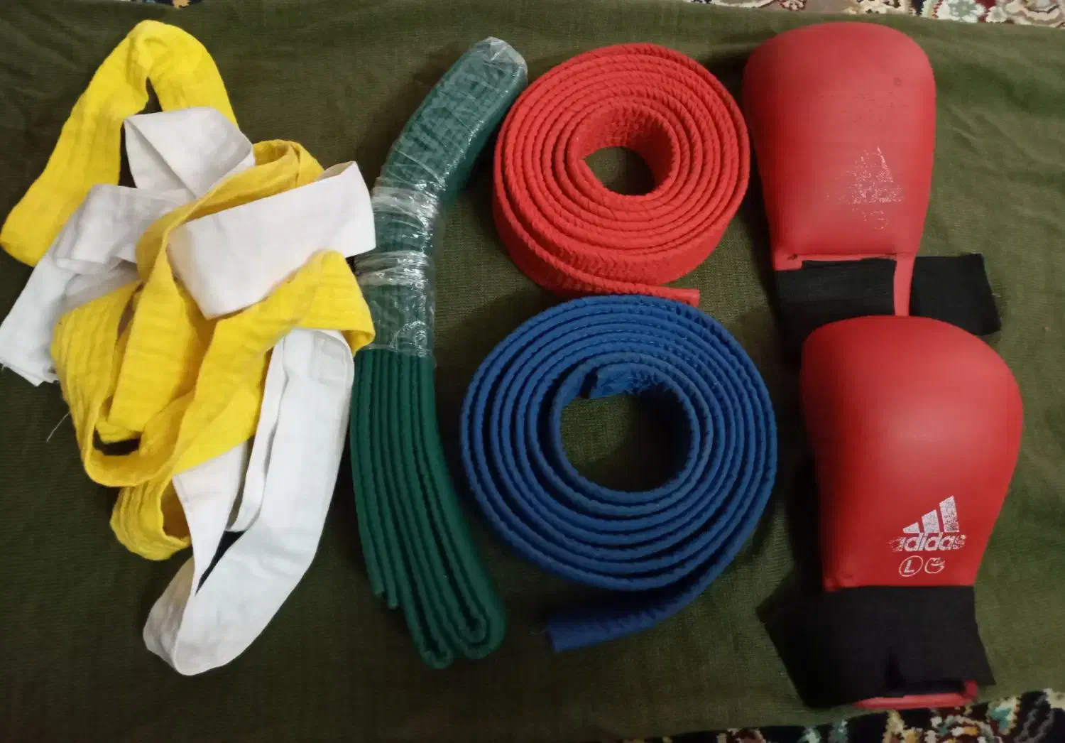 کمربندورزشی سبز|کیف، کفش، کمربند|لنگرود, |دیوار