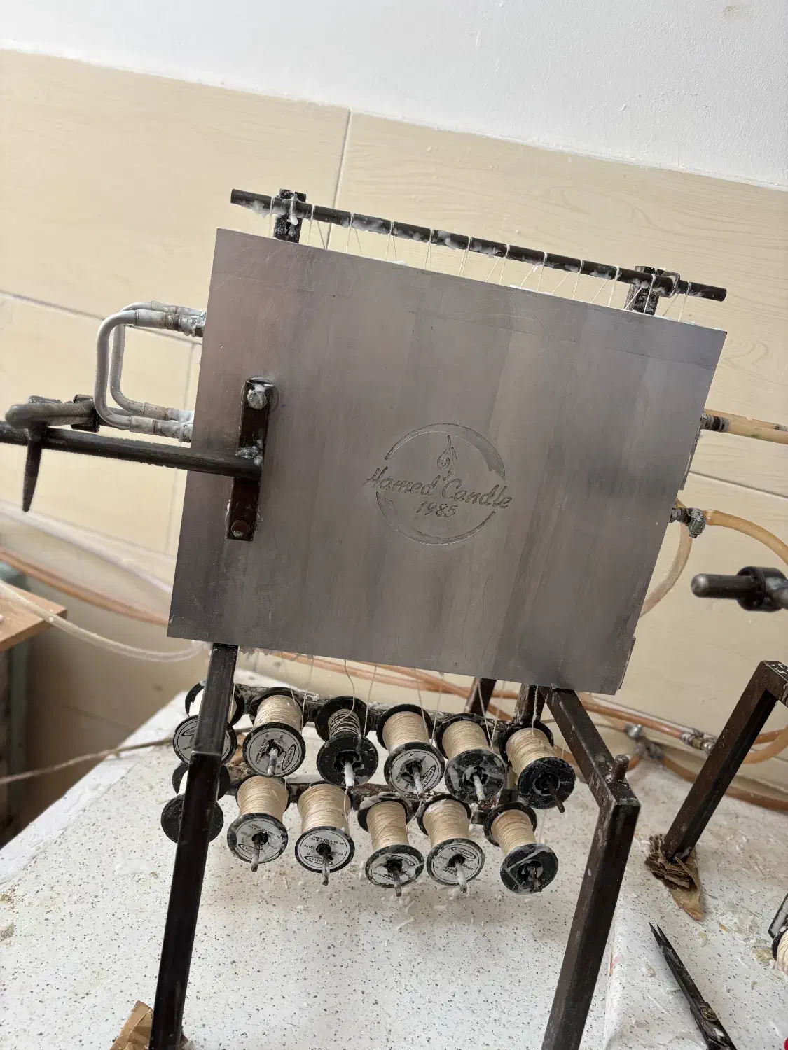 قالب المنیومی ابگردان شمع قلمی سوزنی۲۰ و ۳۰ سانت|ماشین‌آلات صنعتی|قرچک, مهدیه|دیوار