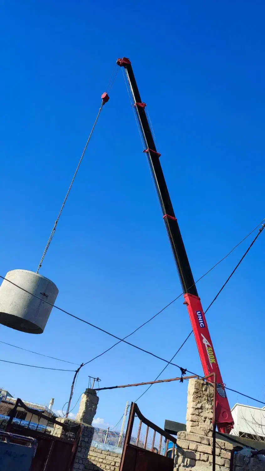 جرثقیل برادران رئوف مقدم ۹۱۱و خاور ۵ تن و ۳ تن|خدمات حمل و نقل|بجنورد, |دیوار