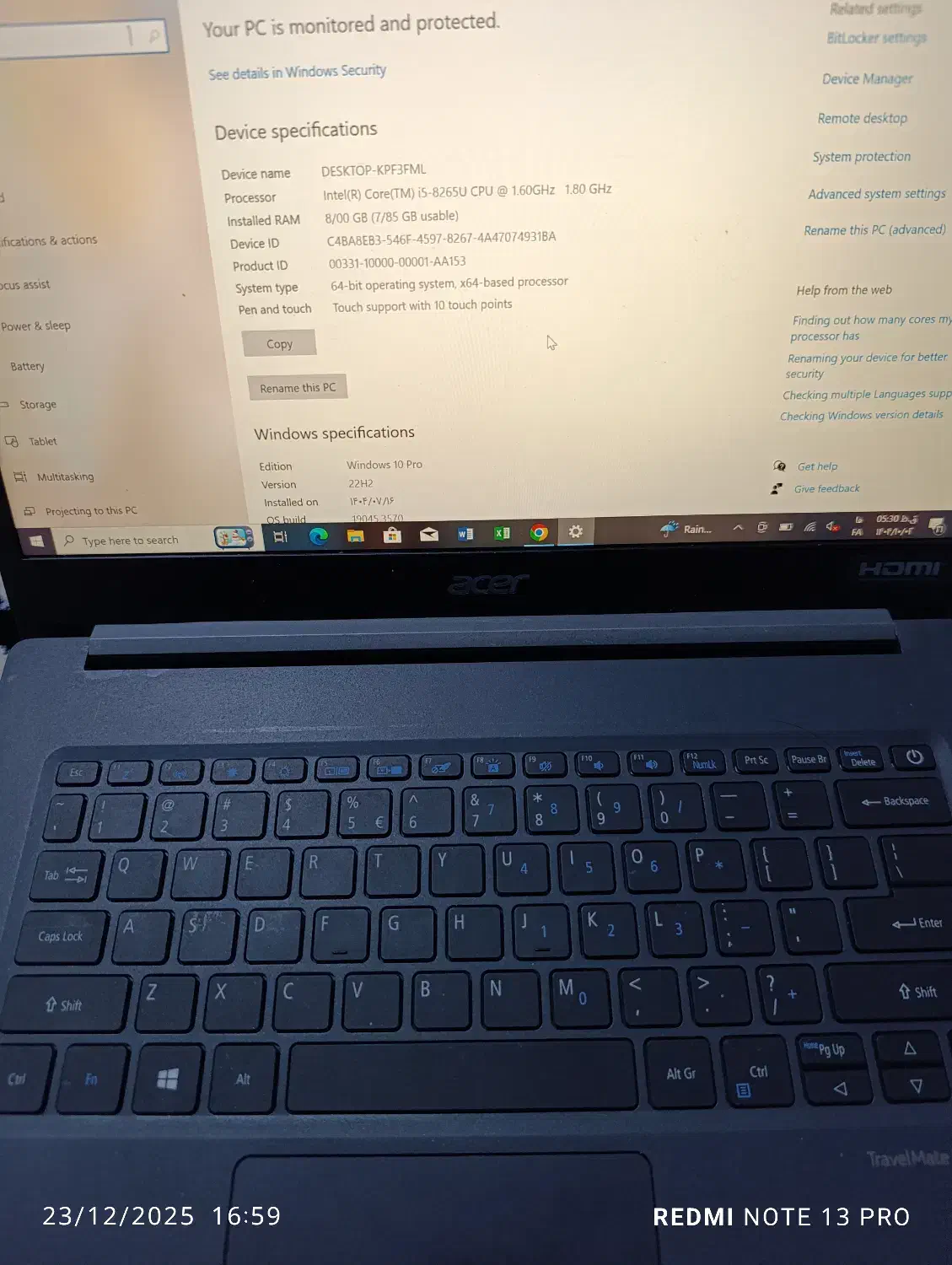 لپتاپ|رایانه همراه|اندیشه, اندیشه فاز ۳|دیوار