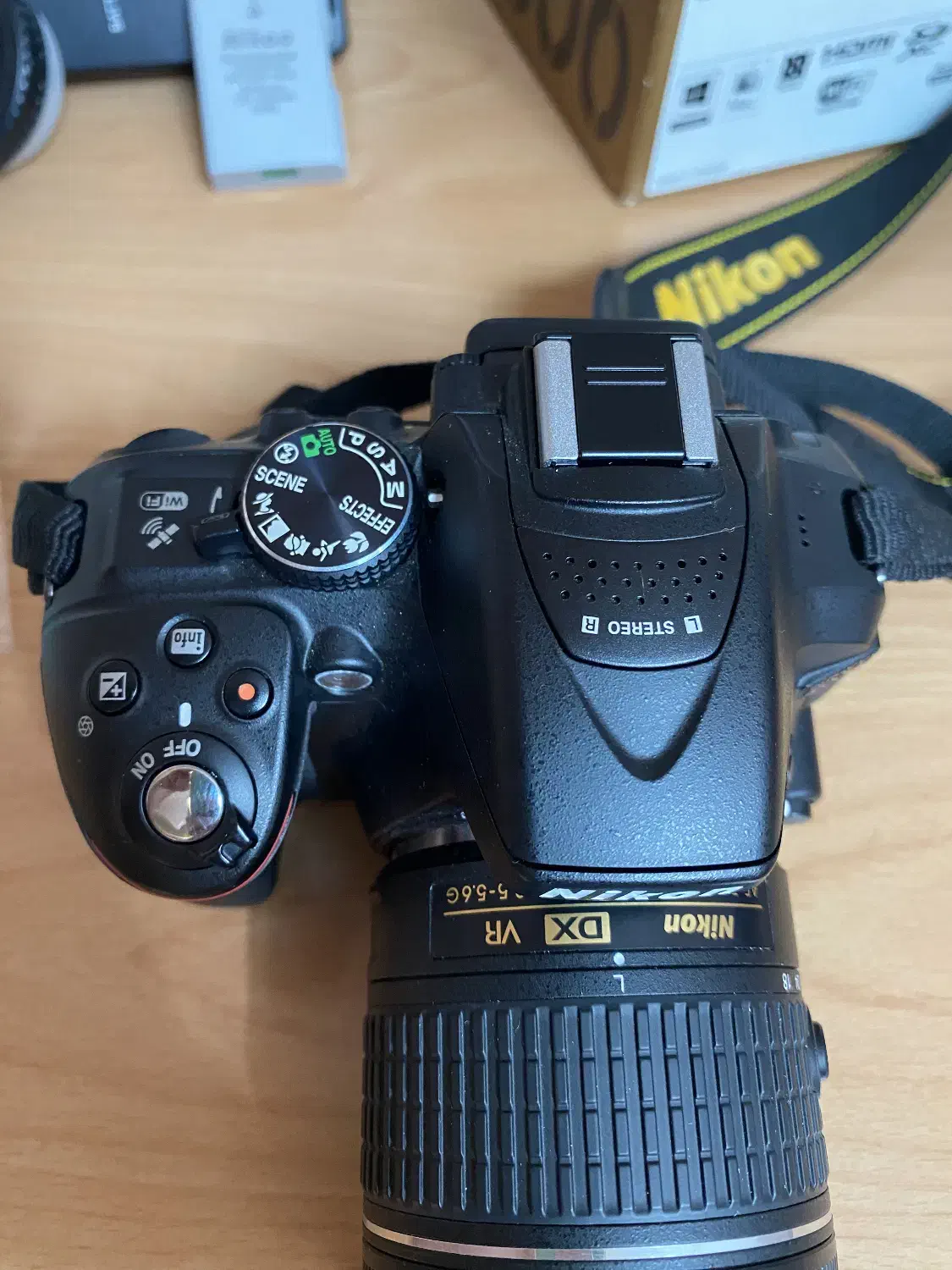 دوربین NIKON D5300  با لنز18-55mm در حد نو|دوربین عکاسی و فیلمبرداری|تبریز, |دیوار