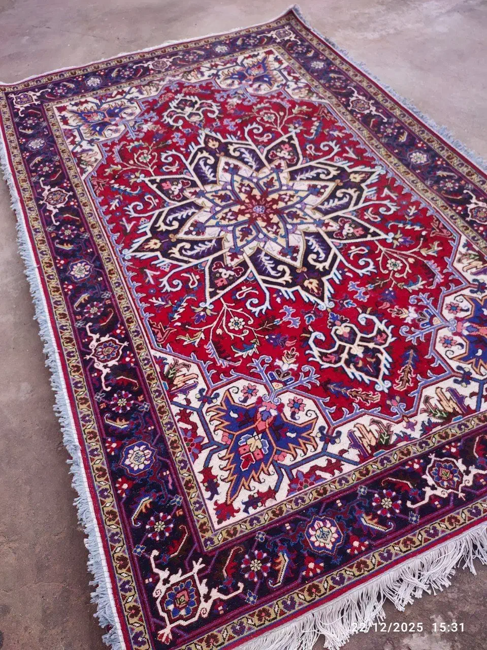 یک جفت فرش6متری هریس صمدخان ریزبافت|فرش|تبریز, |دیوار