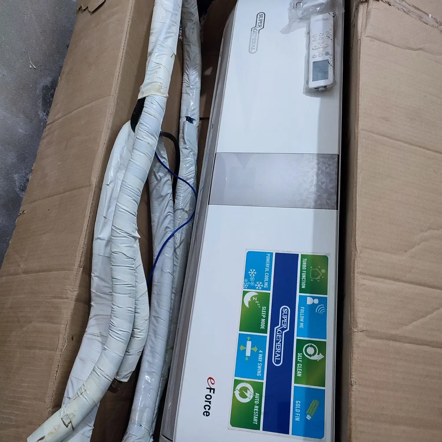 کولر۲۴هزار سوپر جنرال ایفورس|کولر گازی و فنکوئل|شبانکاره, |دیوار