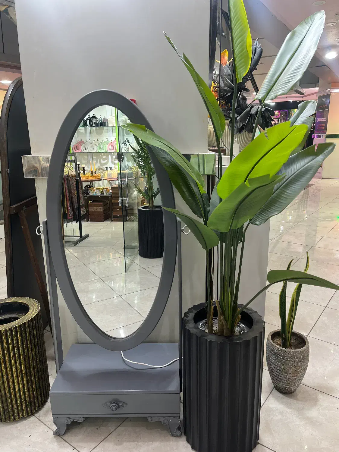 درختچه پرنده بهشتی|گل مصنوعی|اراک, |دیوار