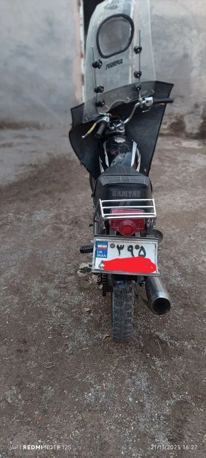 فروش یک دستگاه موتور سیکلت مانا 125cc|موتورسیکلت|بناب, |دیوار
