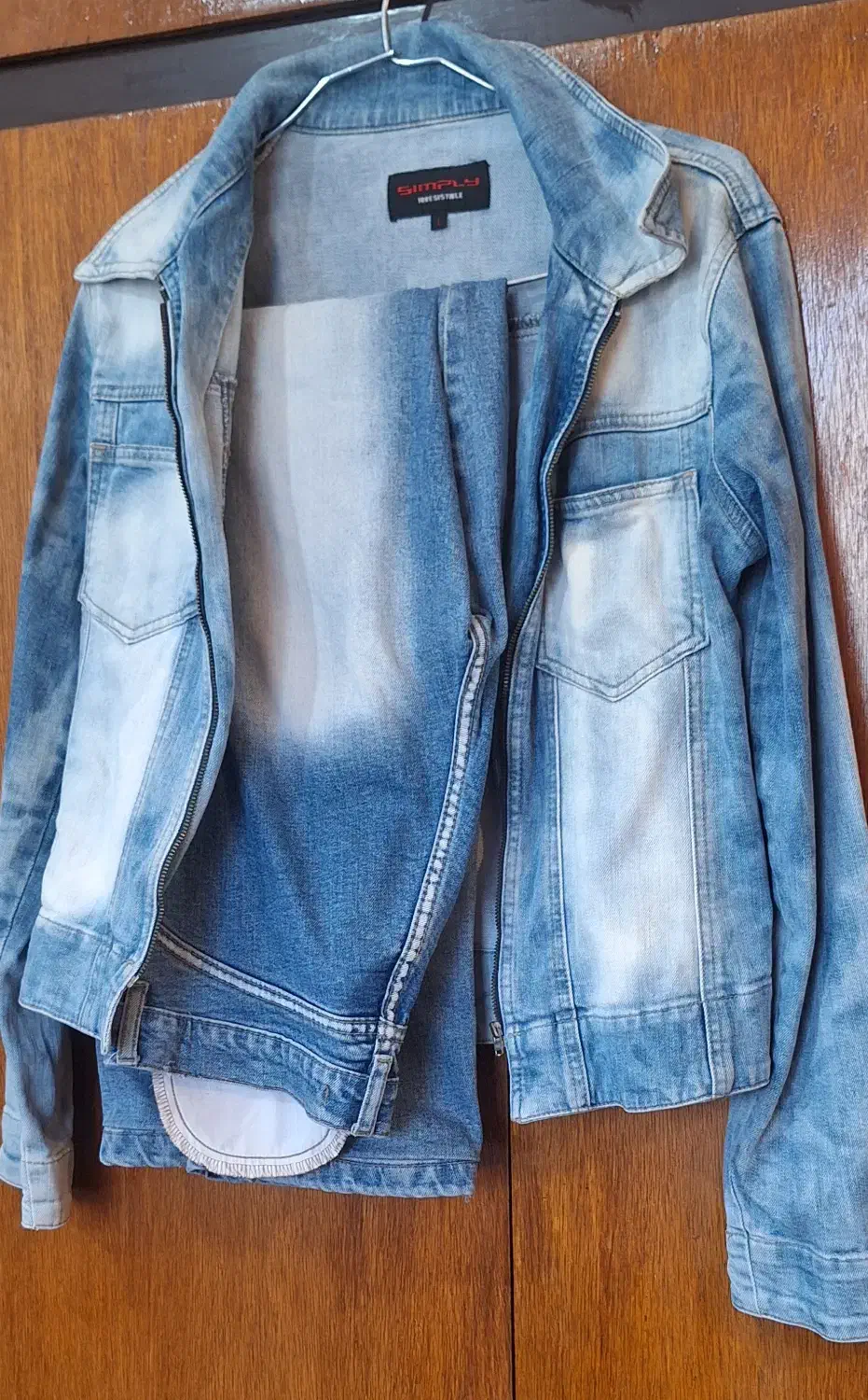 کت چرم و کت جیر کاملا نو کاپشن شلوار لی در حد نو|لباس|گرگان, |دیوار