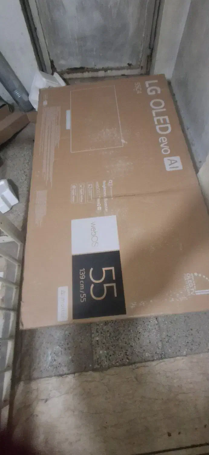 oled c4 lg 55 inch|تلویزیون و پروژکتور|تهران, خزانه|دیوار