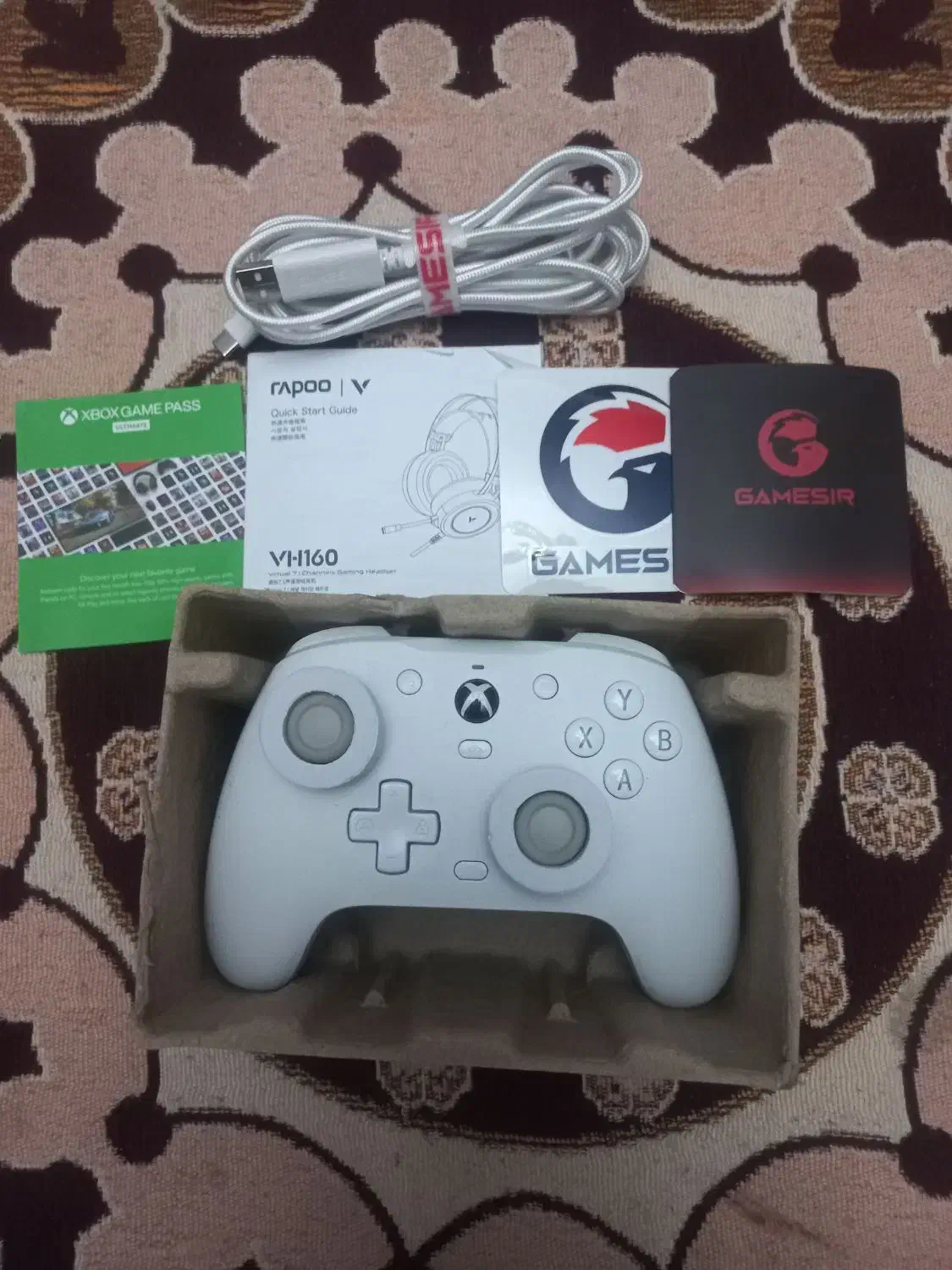 دسته اصلی گیم سیر مدل g7 he سفید|کنسول، بازی ویدئویی و آنلاین|کرج, شهرک مترو|دیوار