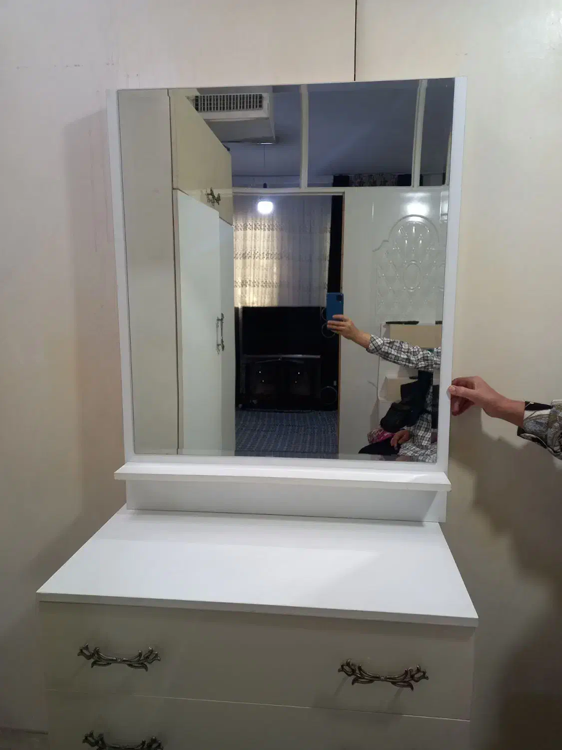 آینه ودراور|جاکفشی، کمد، دراور|رباط‌کریم, نصیرشهر|دیوار