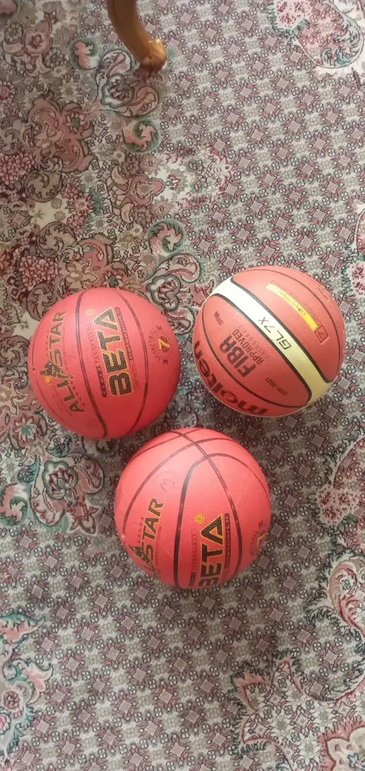 توپ بسکتبال چرم مولتن و بتا|ورزشهای توپی|اسلامشهر, شهرک واوان|دیوار