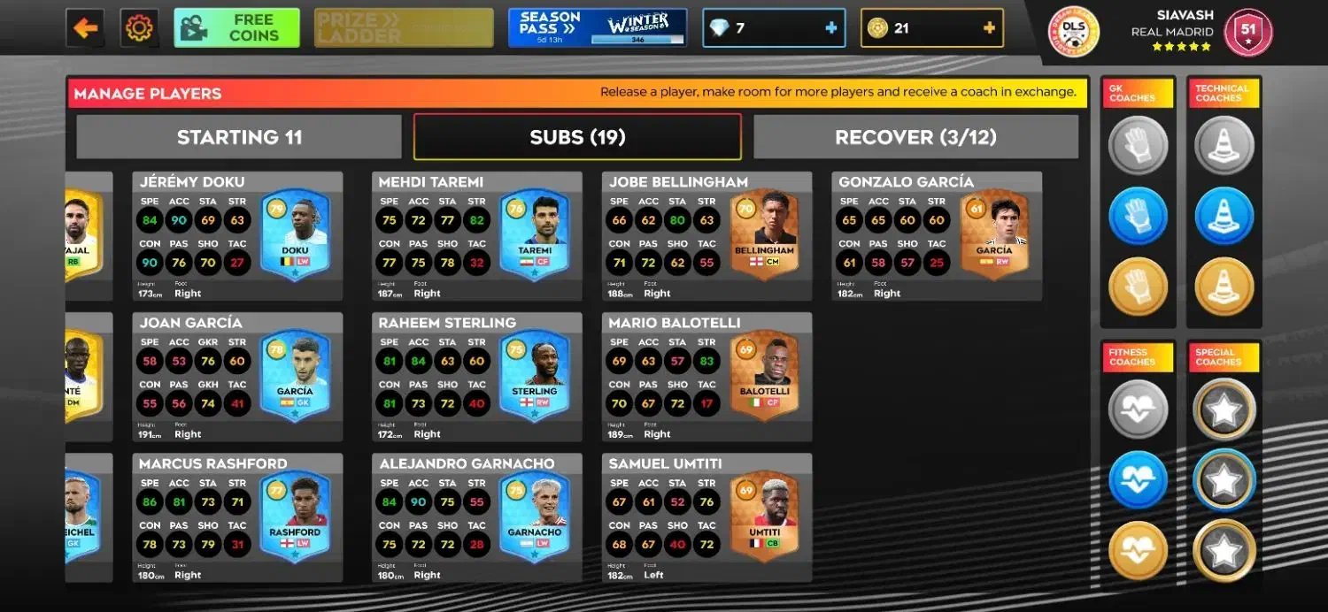 اکانت دریم لیگ|کنسول، بازی ویدئویی و آنلاین|ایذه, |دیوار