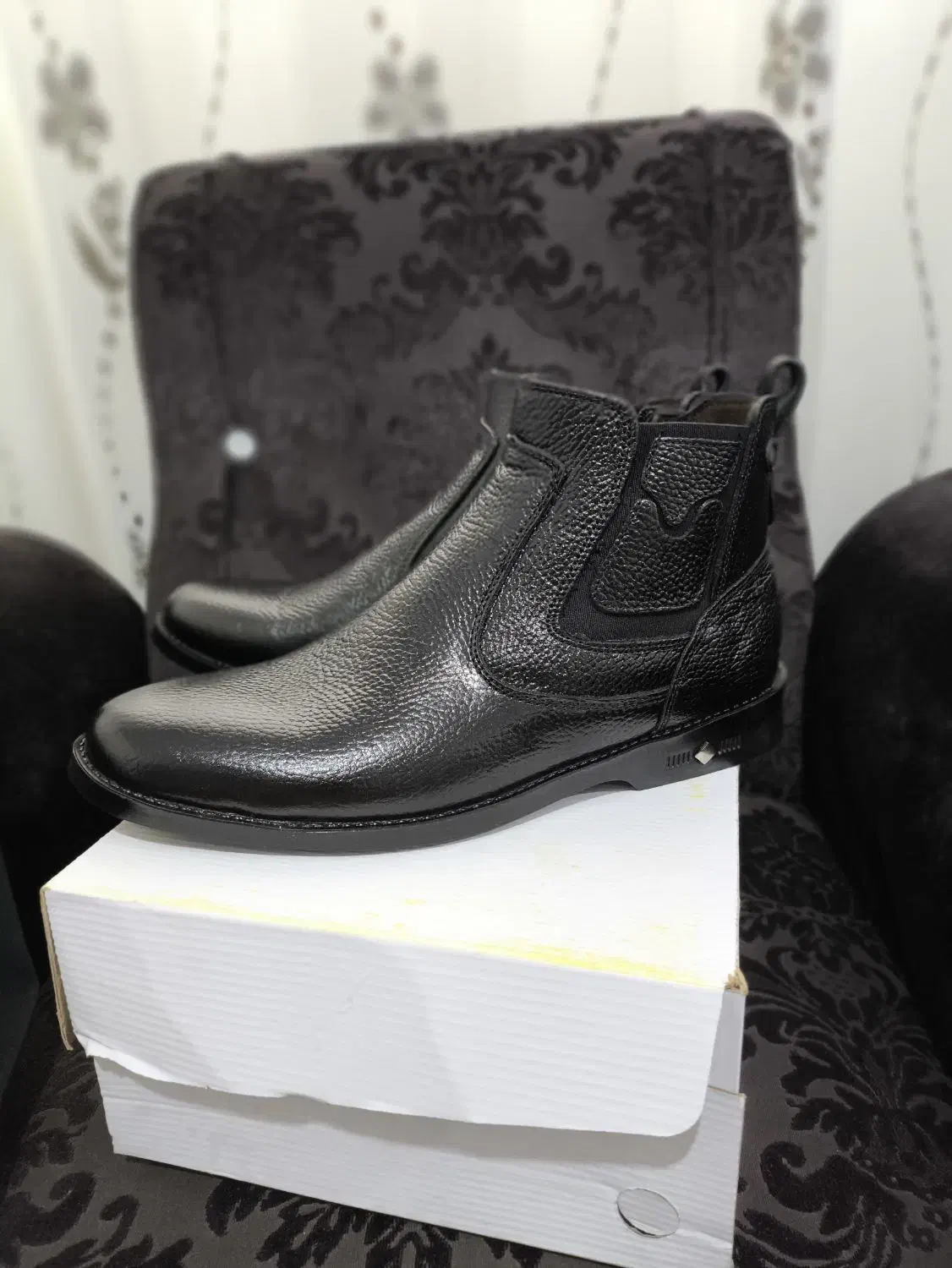 نیم بوت چرم طبیعی استفاده نشده|کیف، کفش، کمربند|لاهیجان, گلستان|دیوار