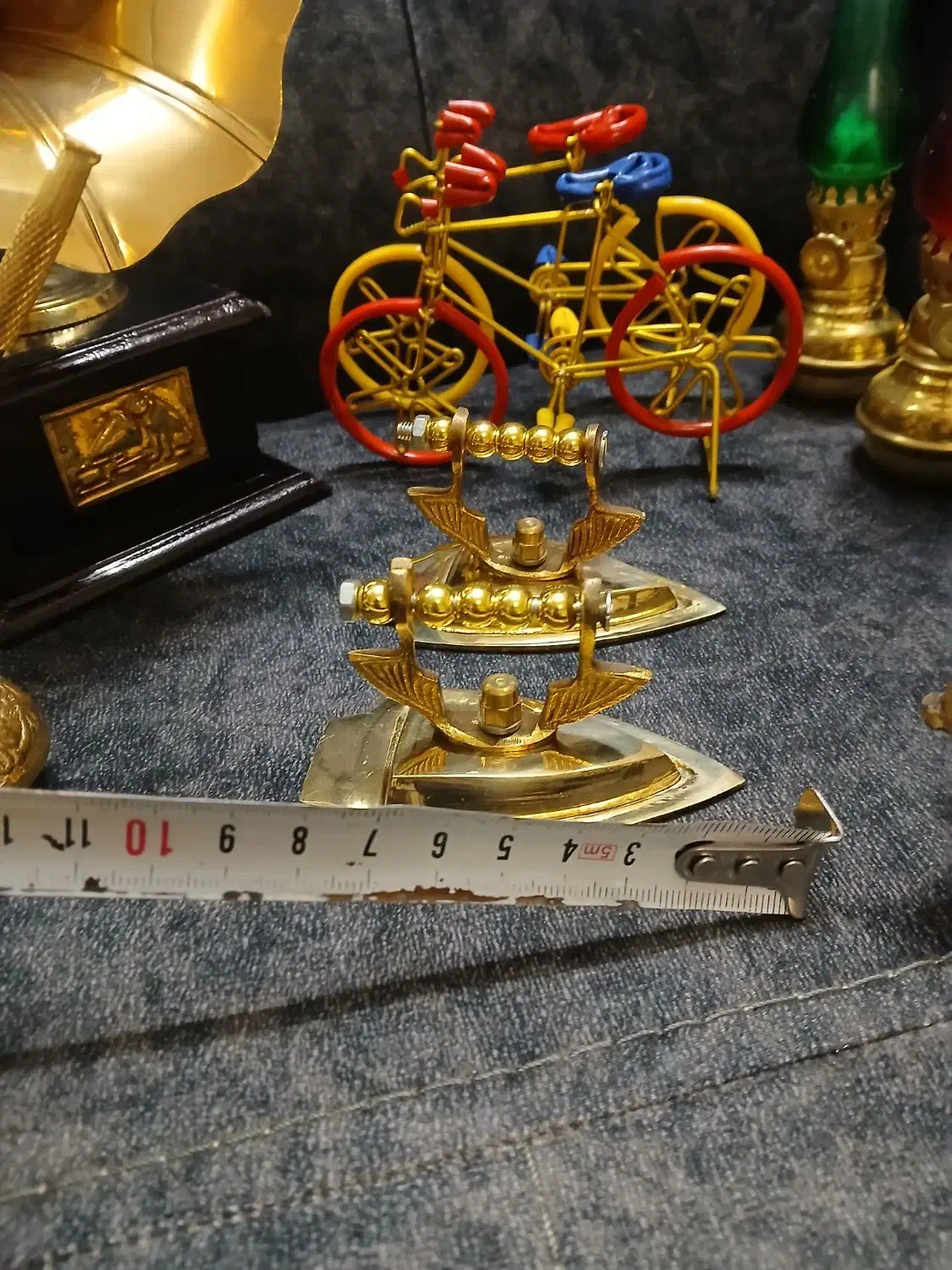 دله قهوه برنجی برنزی کلکسیون ظروف آشپزخانه مجسمه|کلکسیون اشیاء عتیقه|تهران, افسریه جنوبی|دیوار