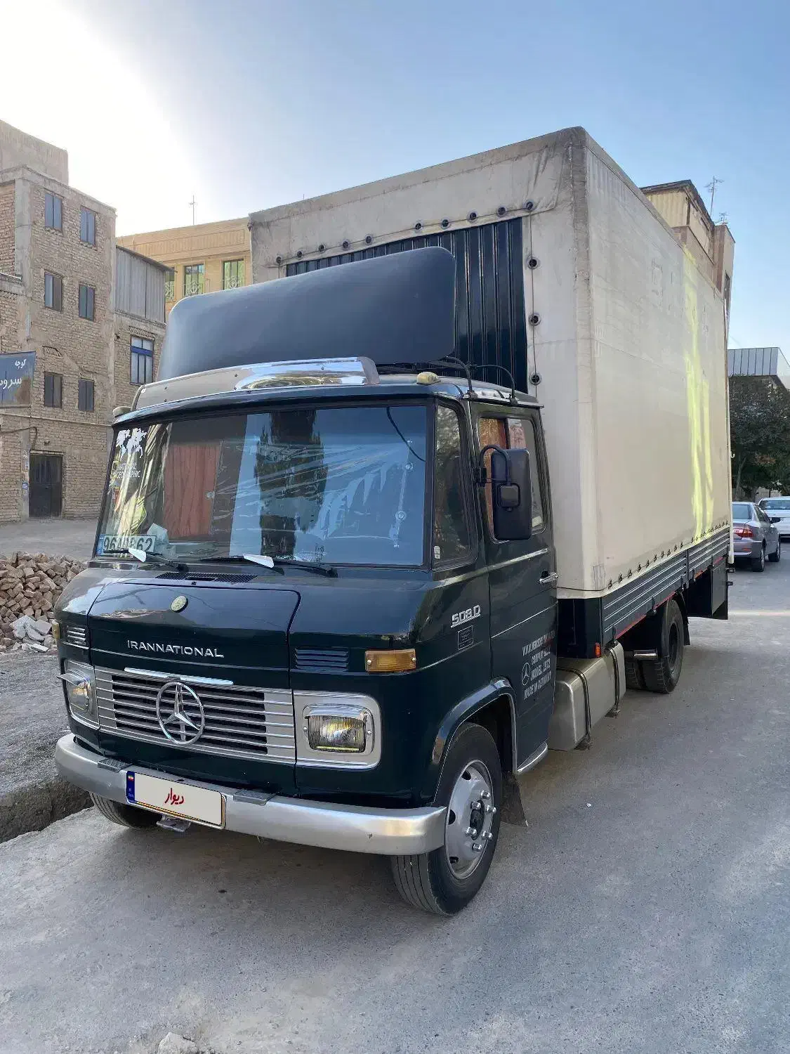 خاور مینی بار بنز مدل ۵۱|خودرو سنگین|تهران, آذری|دیوار
