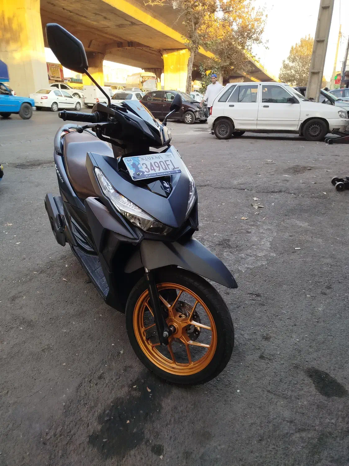 هندا کیلیک 150|موتورسیکلت|تهران, خاک سفید|دیوار