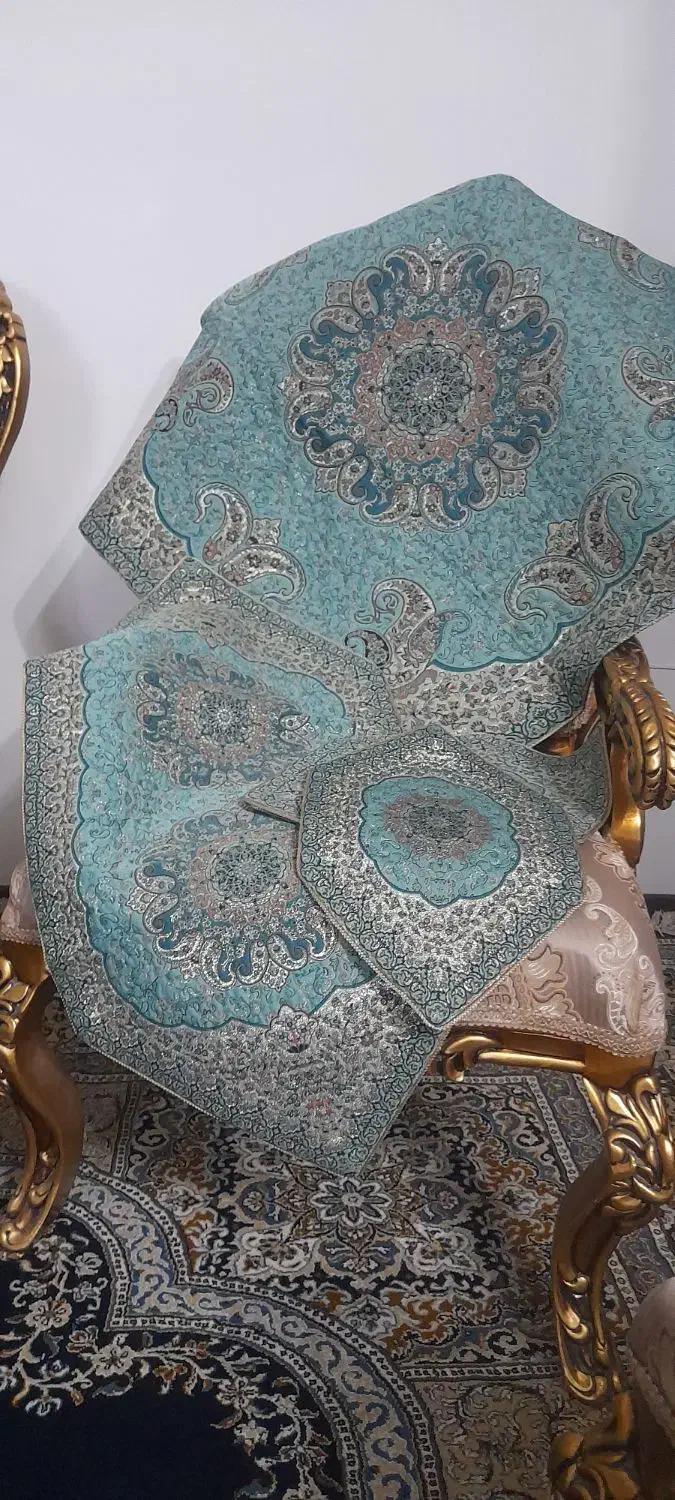 ترمه مناسب شب یلدا و روز مادر|پرده، رانر، رومیزی|قم, شاه سید علی|دیوار