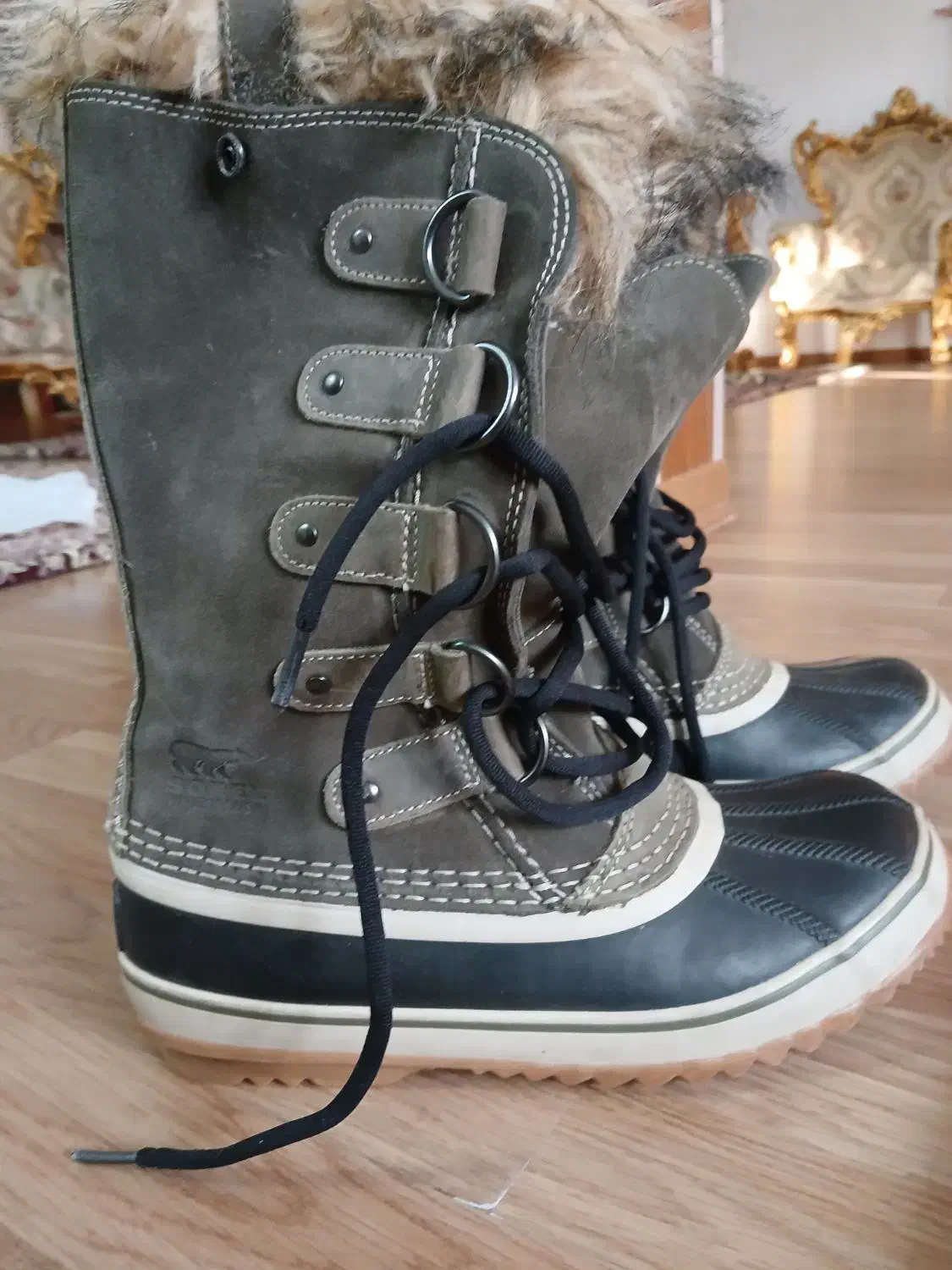 فروش پوتین زمستانی.آکبند.سایز ۳۵.۳۶.خارجی|کیف، کفش، کمربند|مرند, |دیوار