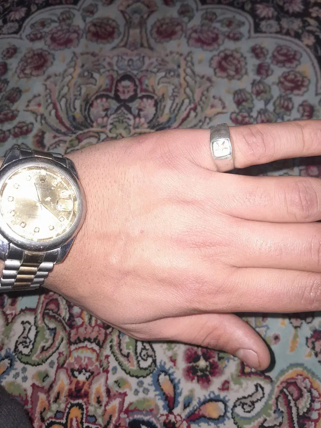 انگشتر نقره حرز امام جواد عطیقه کهنه|جواهرات|پاکدشت, پاکدشت (مامازند)|دیوار