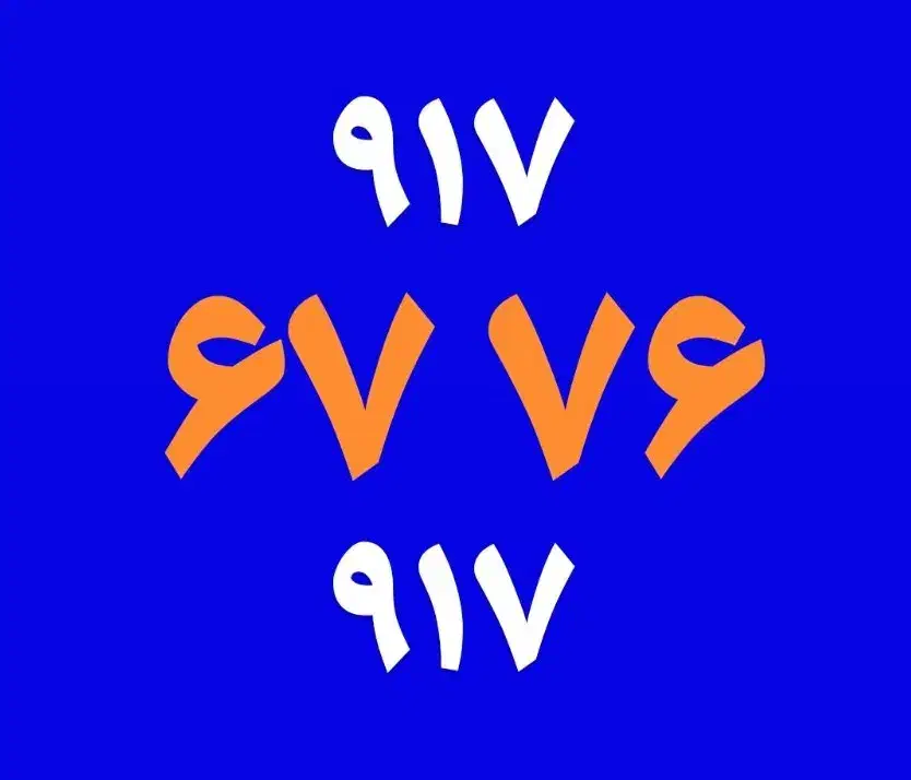 917-67-76-917|سیم‌کارت|شیراز, معالی‌آباد|دیوار