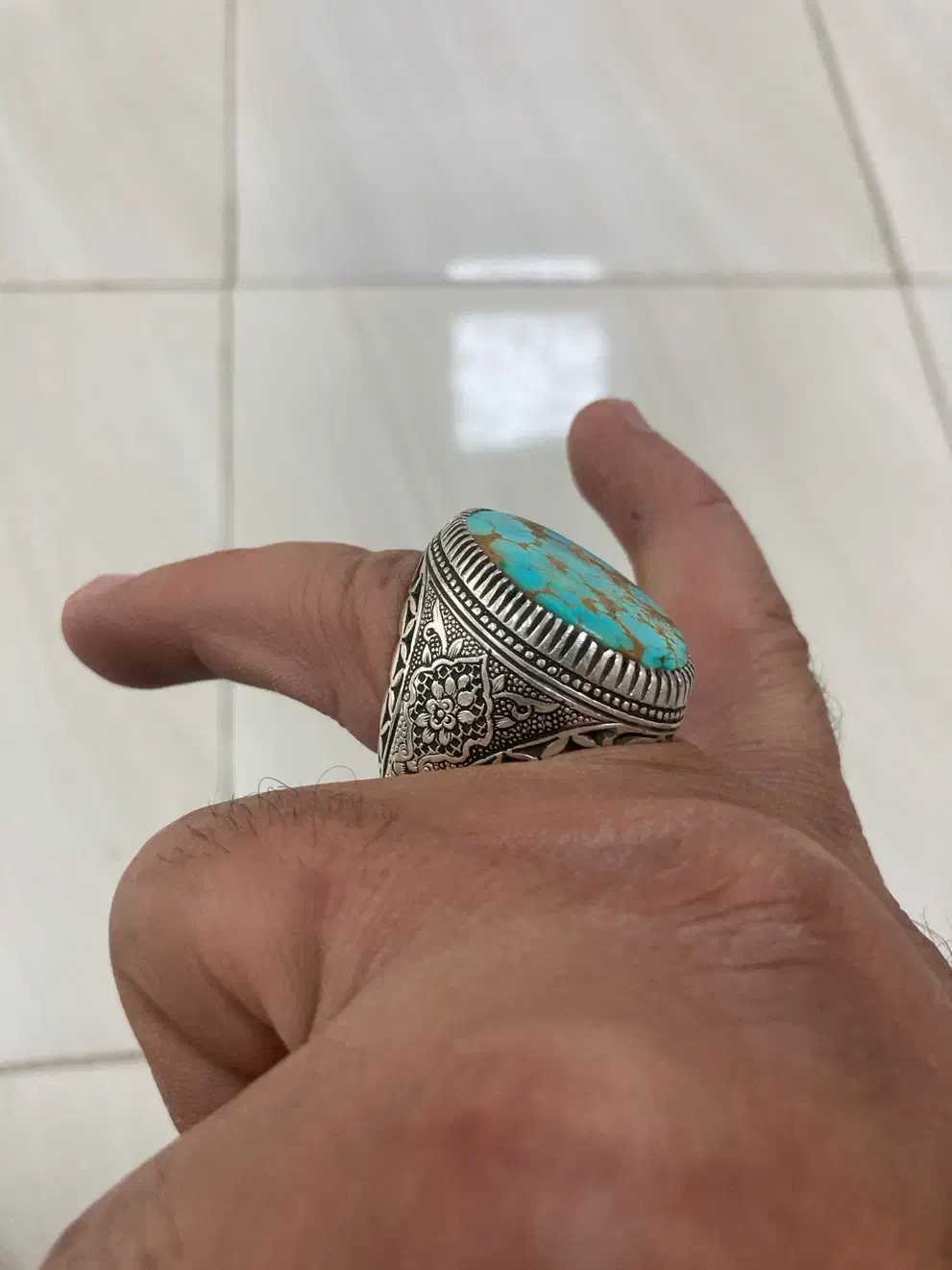 انگشترفیروزه نیشابور|جواهرات|قائن, |دیوار