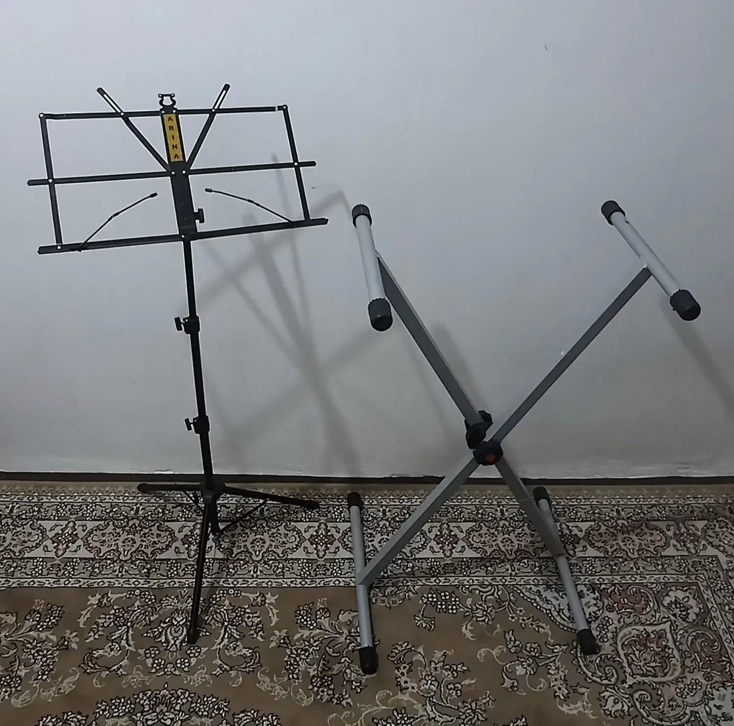 پایه نت و پایه ضربدری|گیتار، بیس، امپلیفایر|قروه, |دیوار