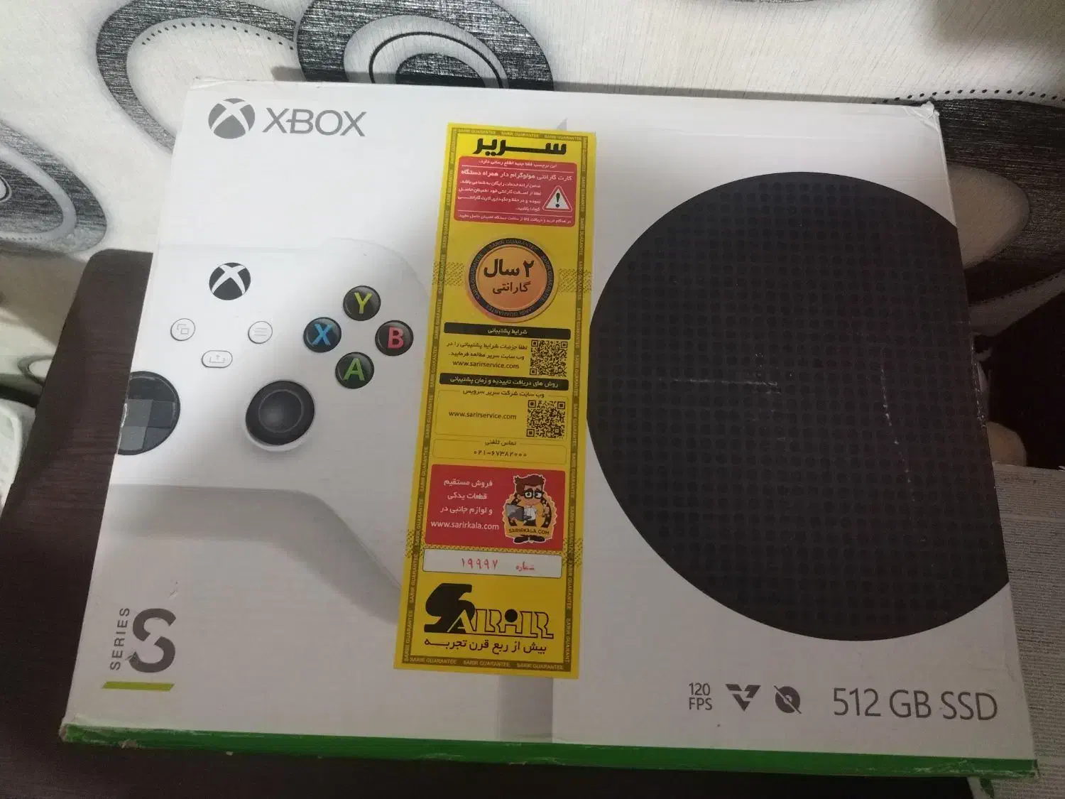 Xbox سری S در حد نو|کنسول، بازی ویدئویی و آنلاین|همدان, |دیوار