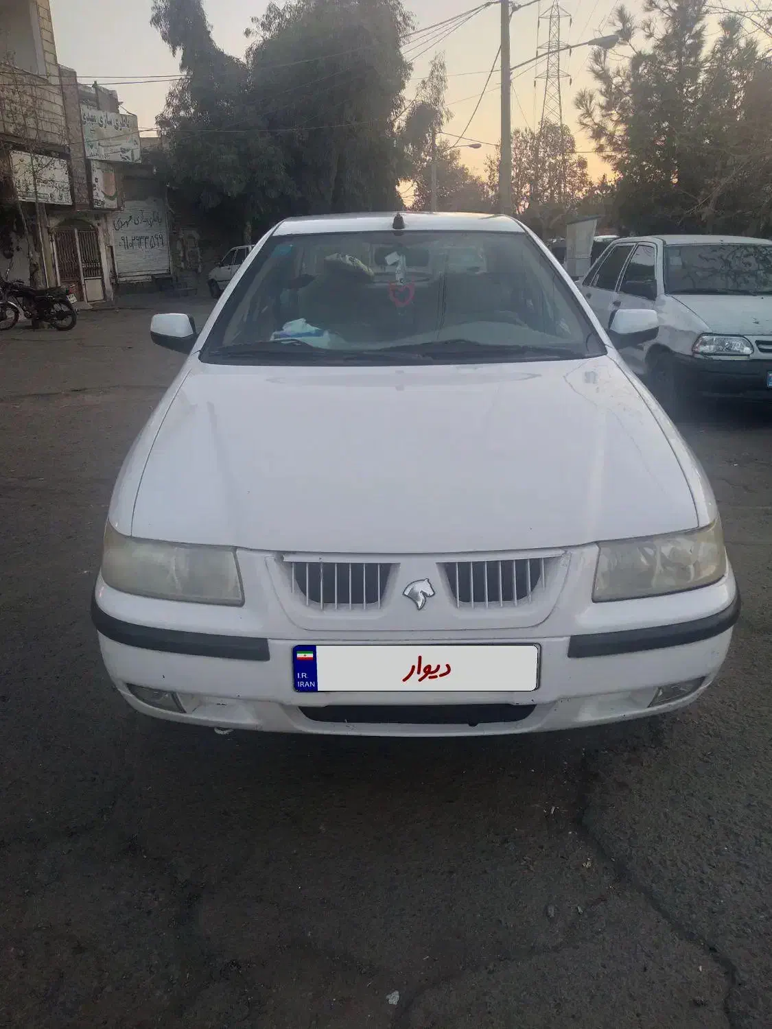 سمند LX مدل ۹۰ سفید|خودرو سواری و وانت|قم, علی آباد|دیوار