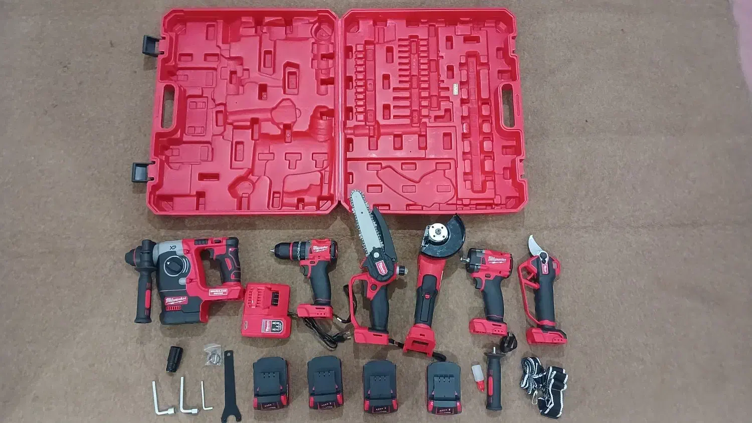 پک 6 قلو شارژی|ابزارآلات|اردبیل, |دیوار