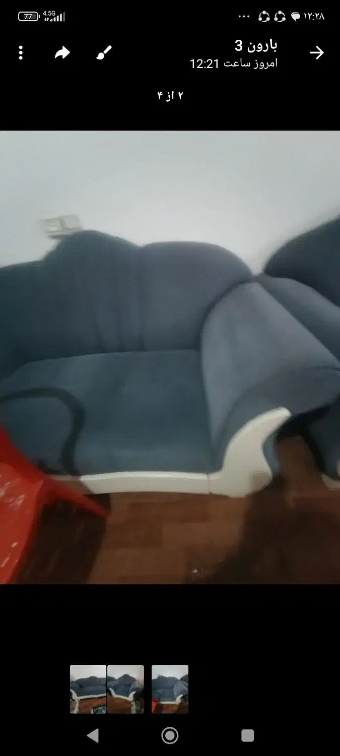 مبل ۶نفره همراه با میز و عسلی|مبلمان خانگی و میز عسلی|رشت, جماران|دیوار