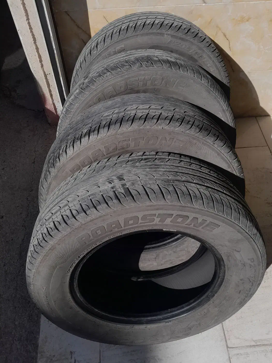 فروش لاستیک دست دوم رودستون(مخصوص ۴۰۵)|قطعات یدکی و لوازم جانبی|بافق, |دیوار