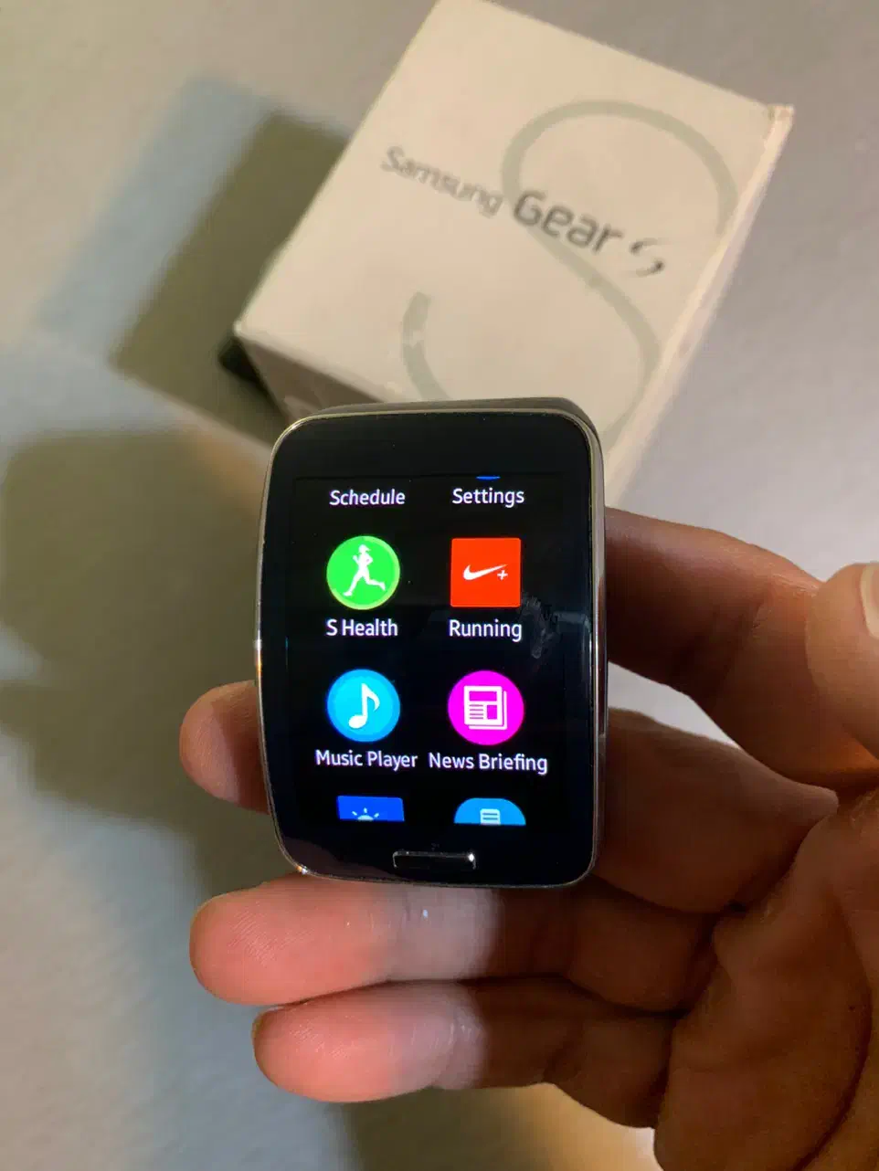 ساعت سیم کارت خور سامسونگ اورجینال|لوازم جانبی موبایل و تبلت|شیراز, قدوسی شرقی|دیوار