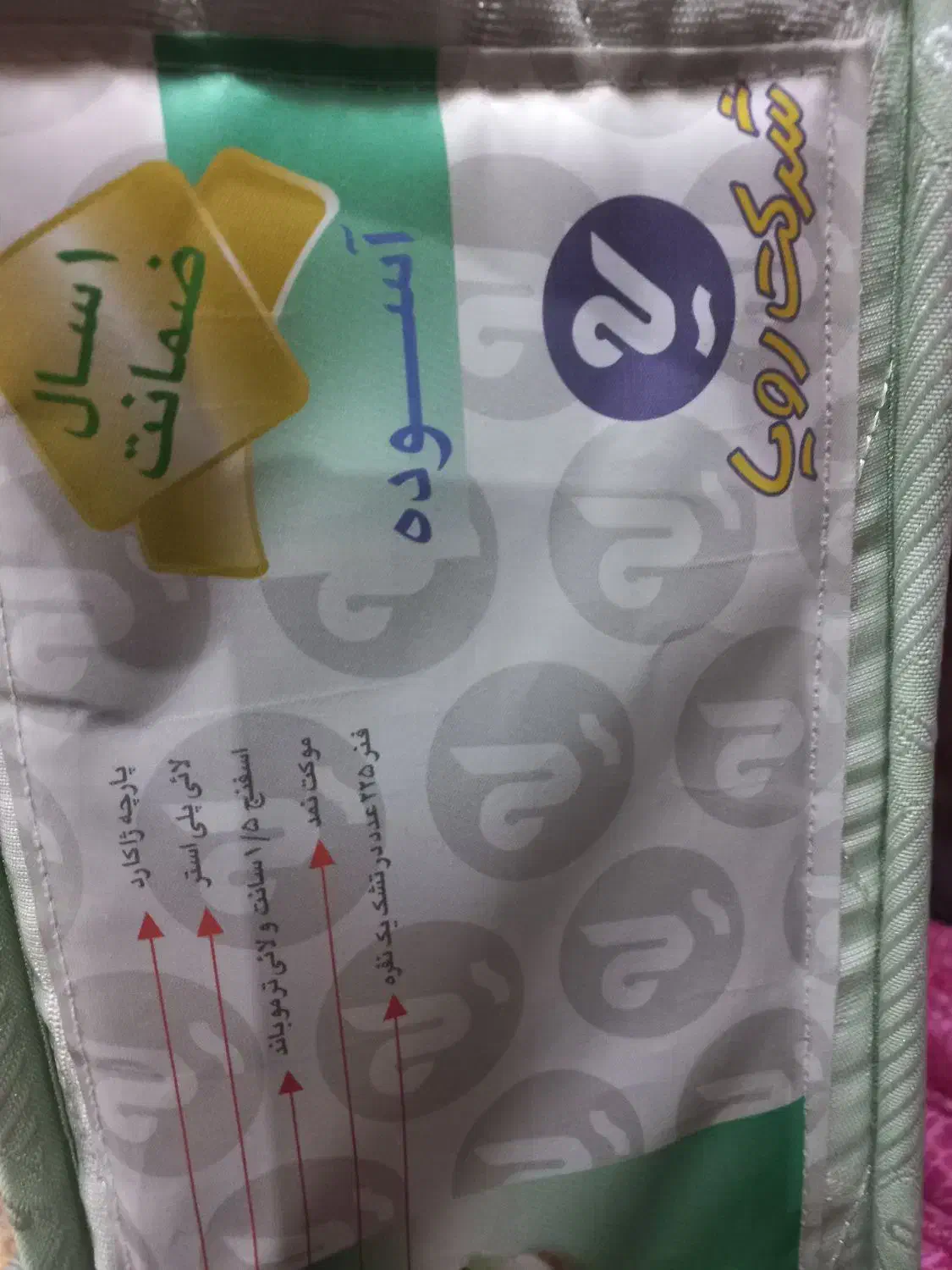 دوشک دونفره وبخاری نیک کالا|تشک تختخواب|بروجرد, |دیوار