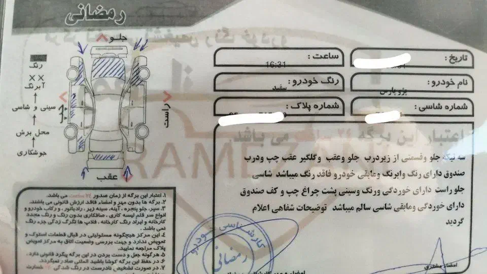 پژوپارس tu5 مدل۹۵|خودرو سواری و وانت|هشتگرد, فاز ۳ مهستان|دیوار