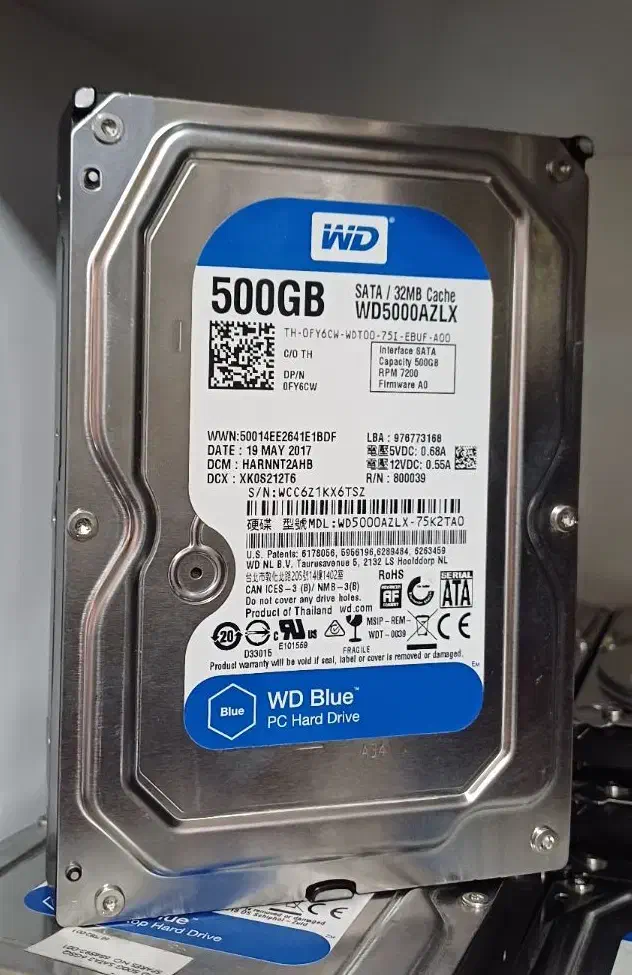 هارد 500GB WD SEAGATE مناسب دوربین مداربسته|قطعات و لوازم جانبی رایانه|شیراز, شهرک پرواز|دیوار