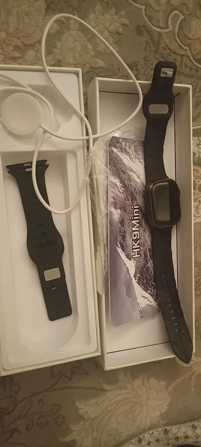 ساعت هوشمند همراه با کارتن و بند یدک|ساعت|اندیشه, شهرک صدف|دیوار